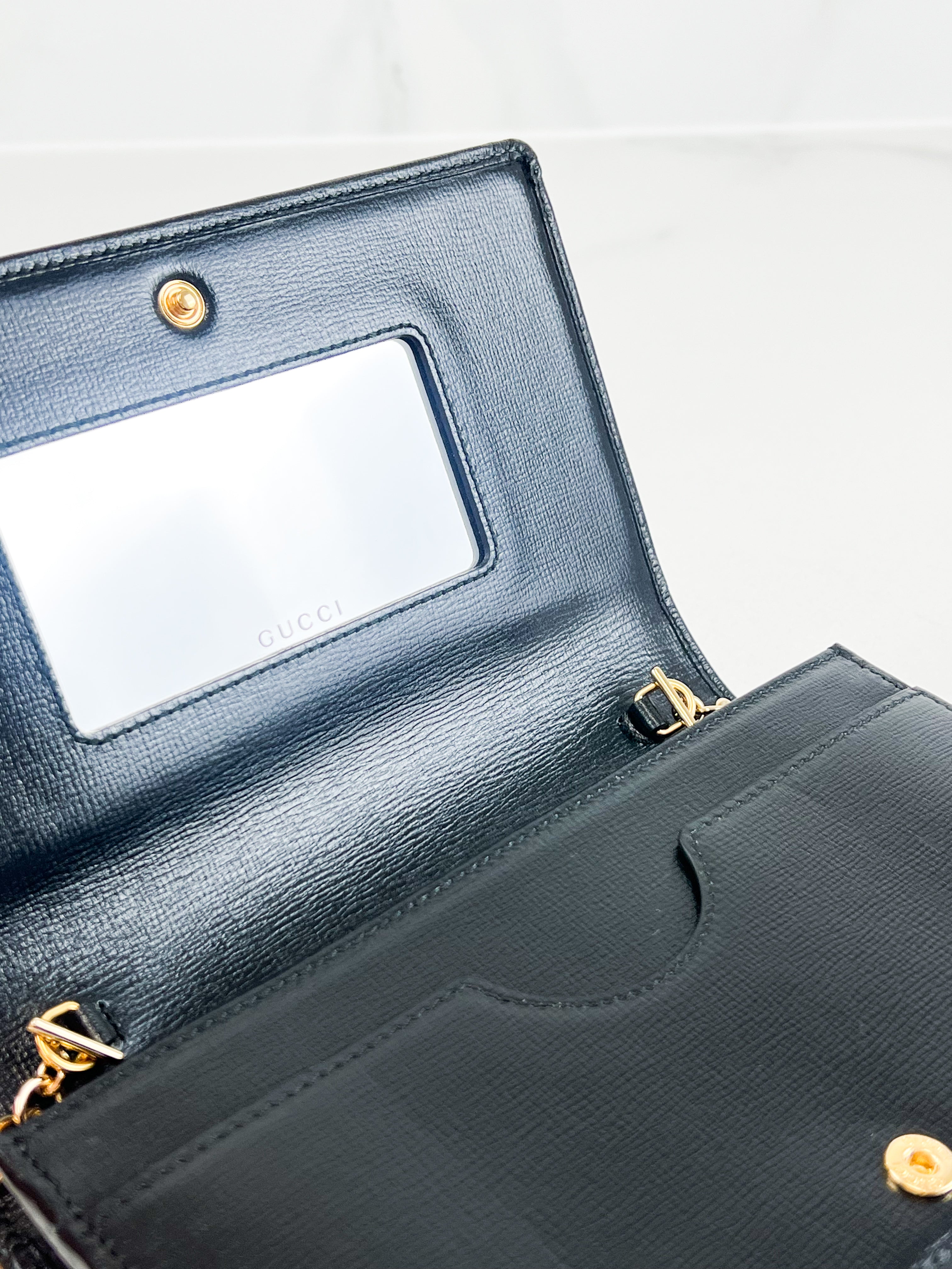 Gucci GG Marina Leather WOC