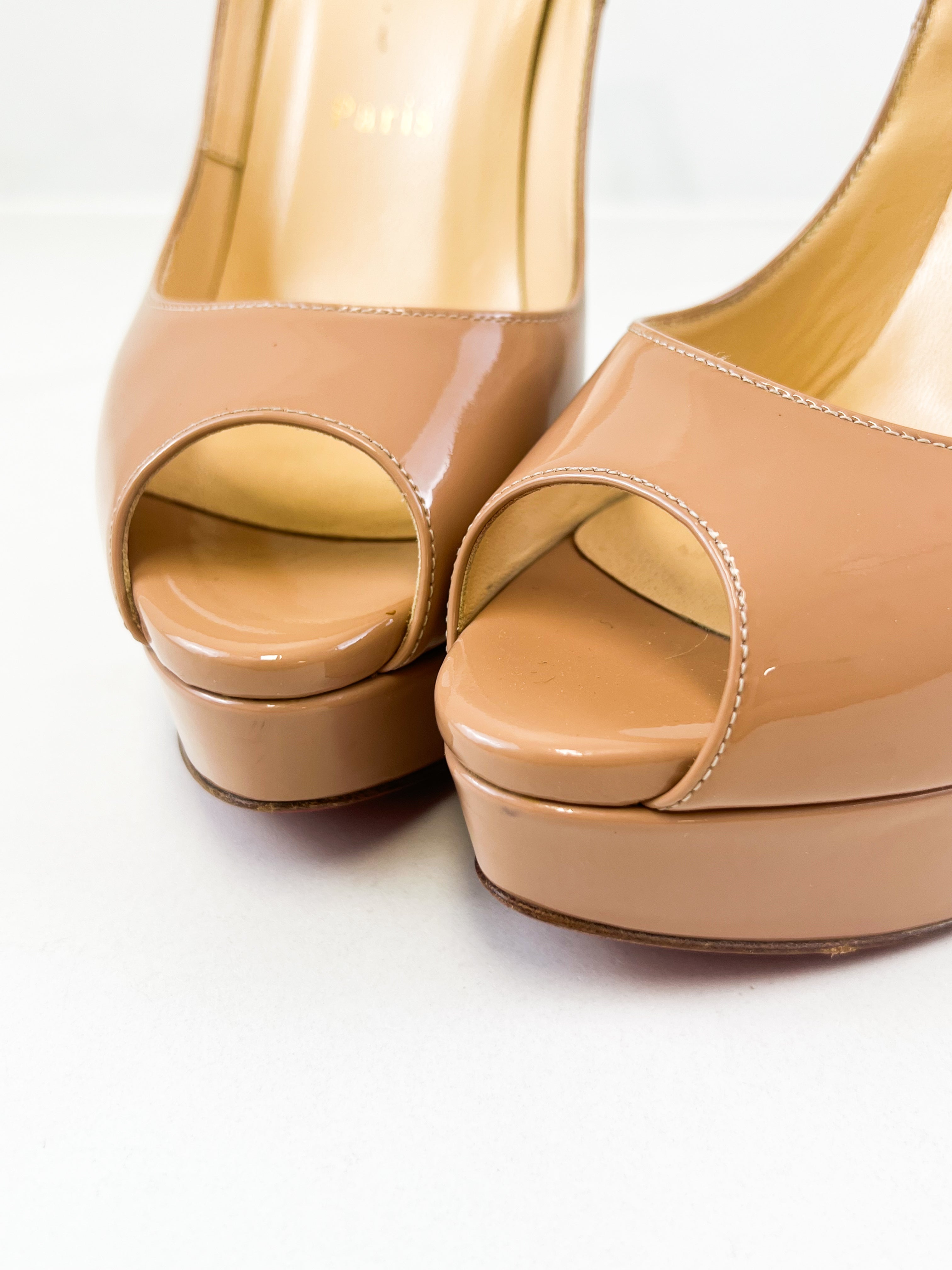 Christian Louboutin Lady Peep 150mm Size 38