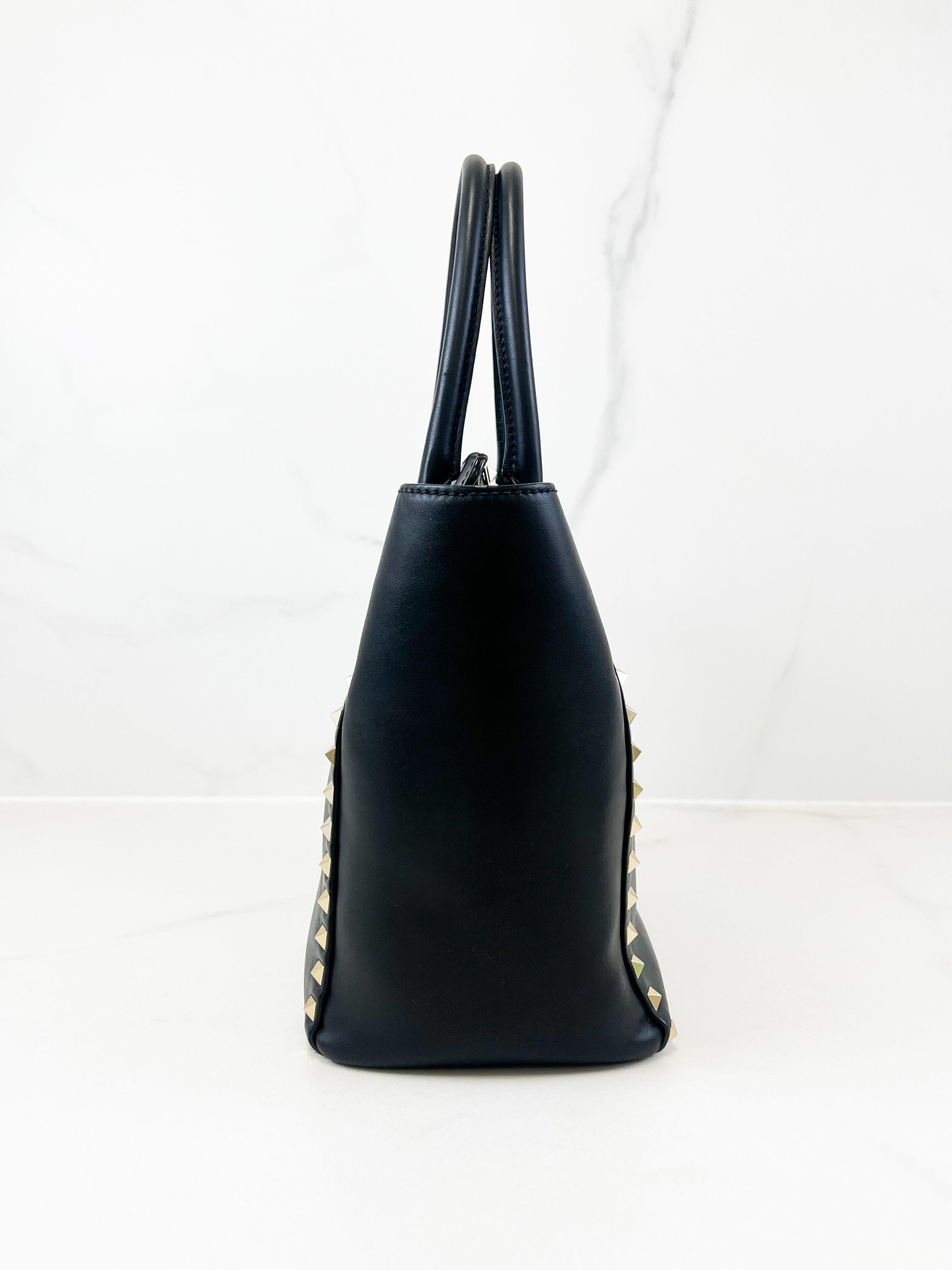 Valentino Garavani Rockstud Leather Tote