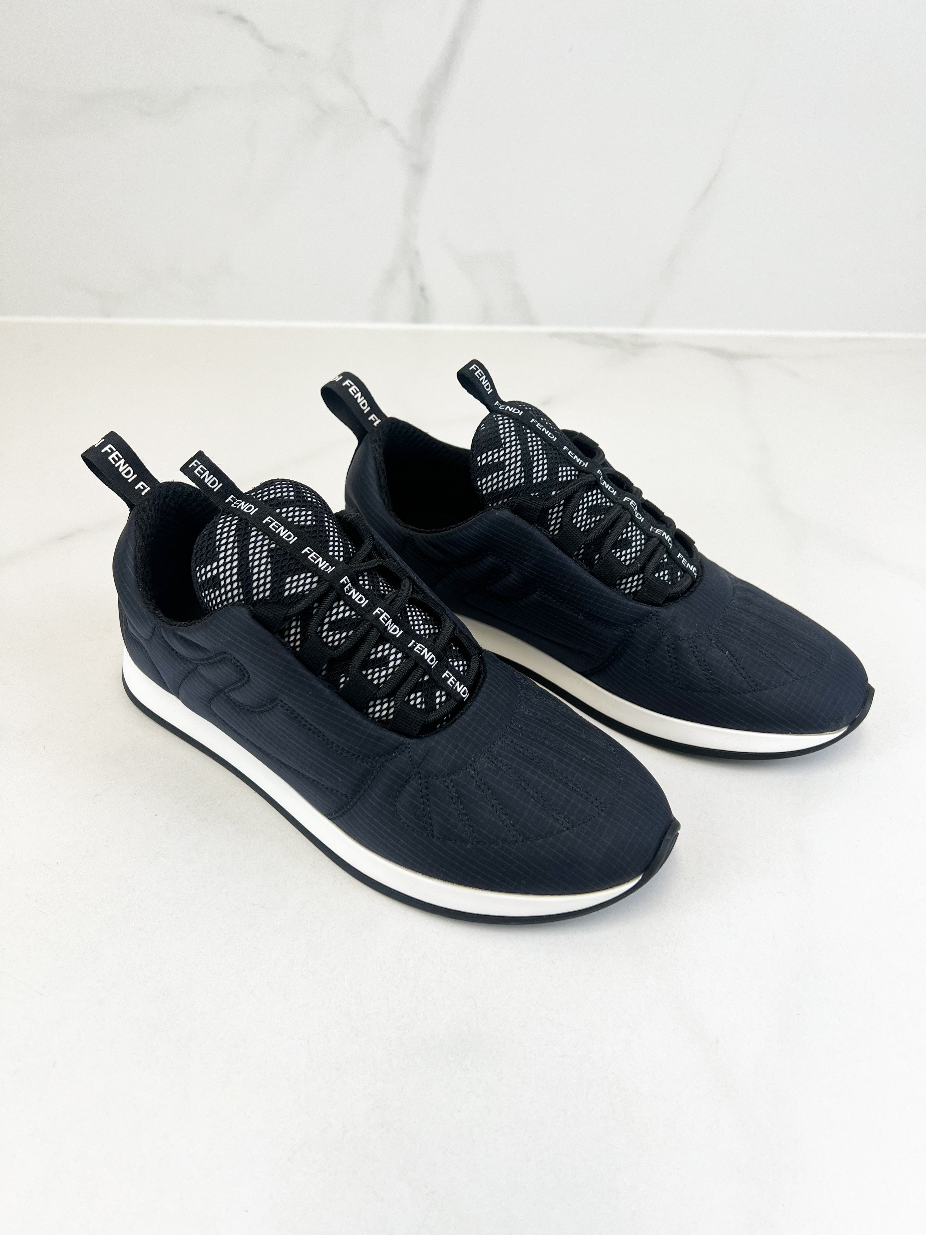 Fendi Nylon FFreedom Sneaker Size 37