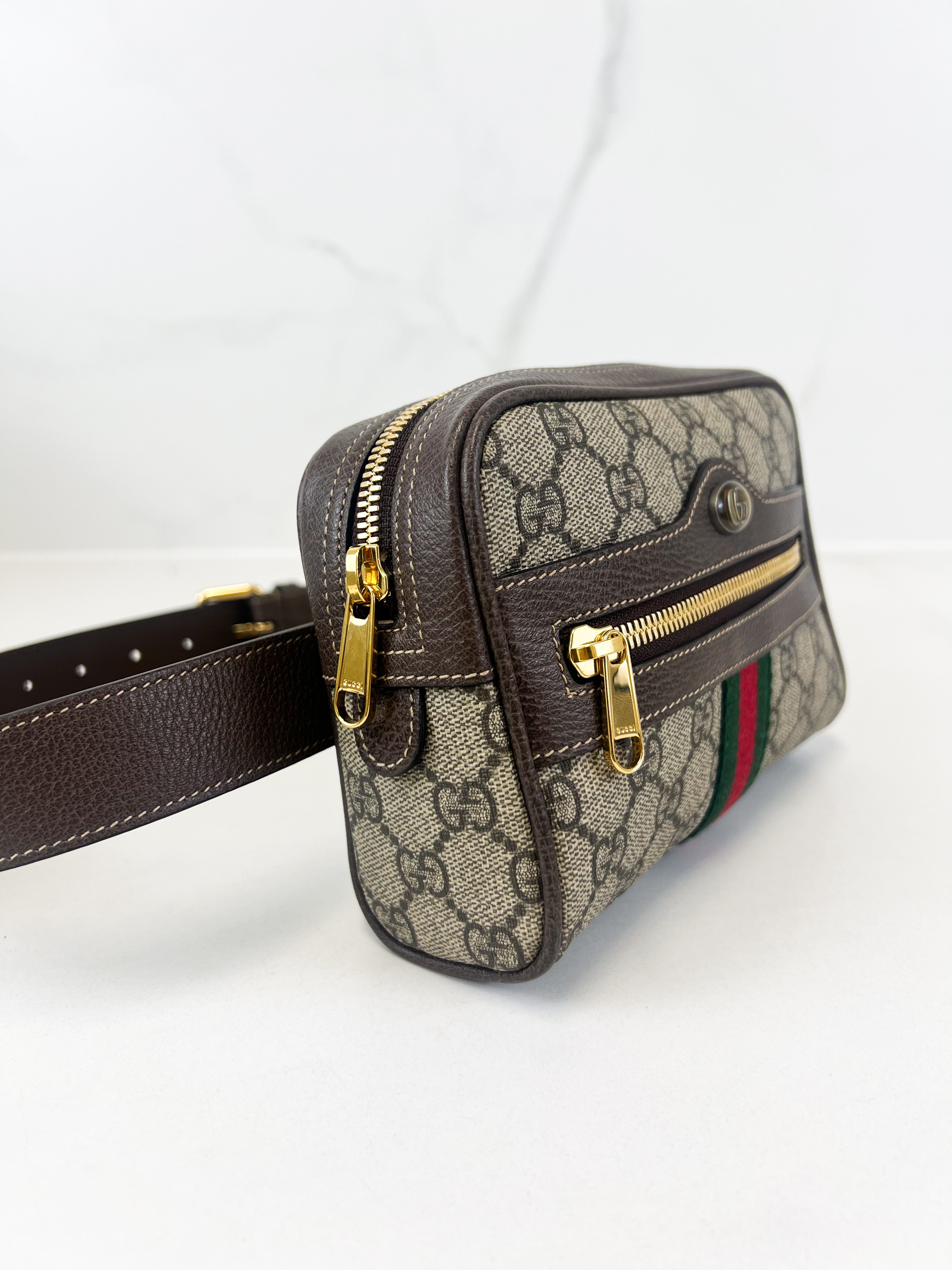 Gucci Ophidia GG Supreme Belt Bag