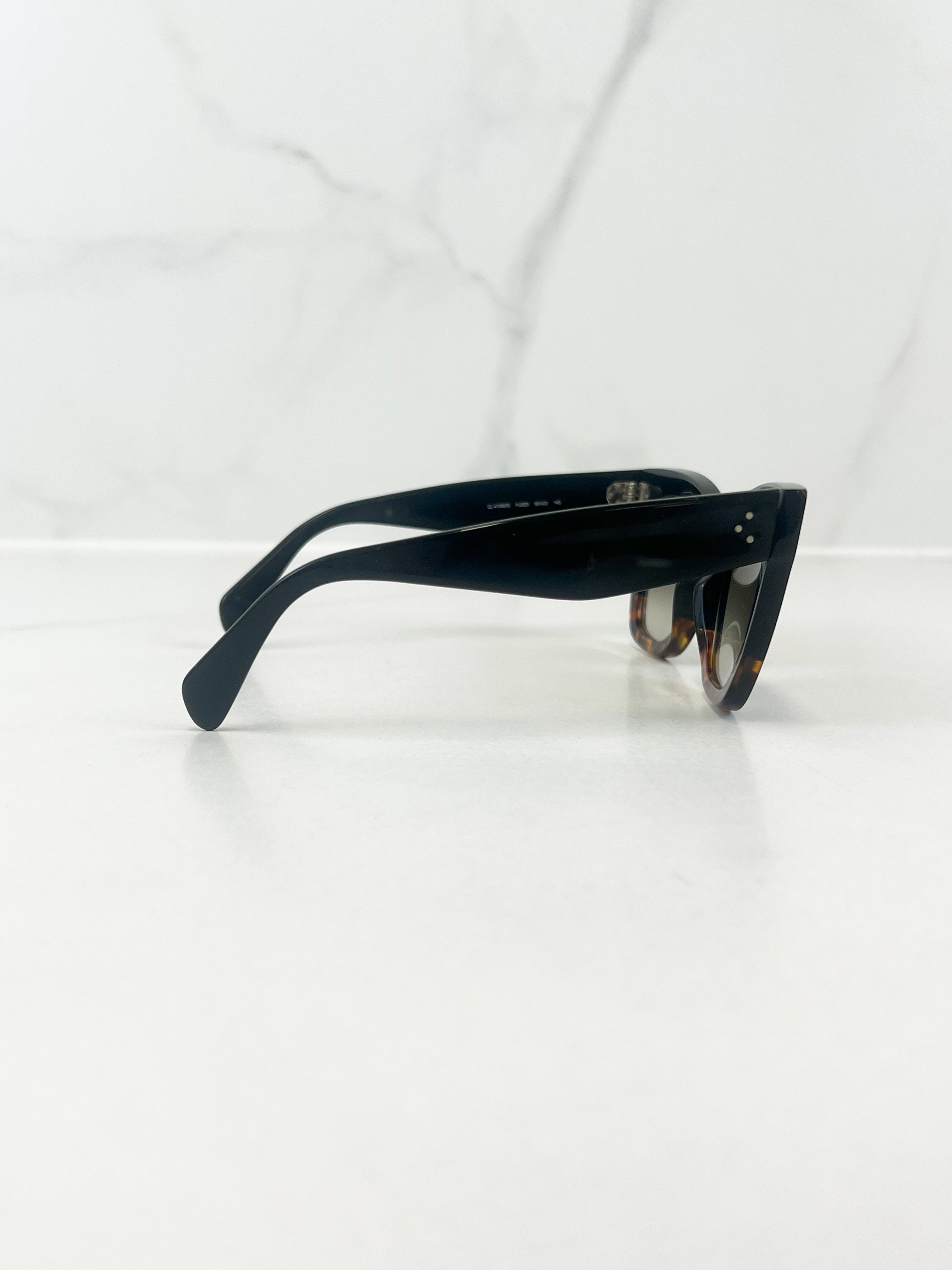 Celine Oversized Cat-eye Acetate Sunglasses