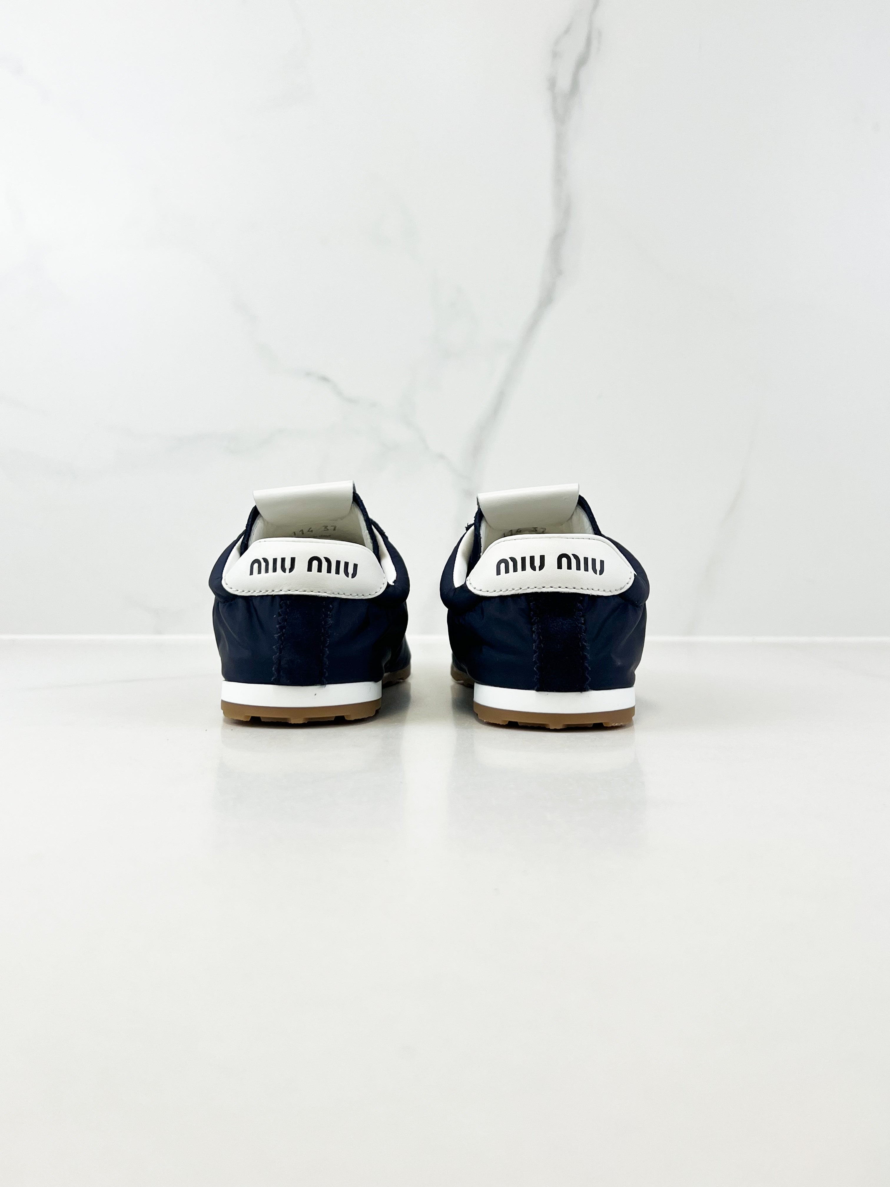 Miu Miu Plume Sneaker Size 37