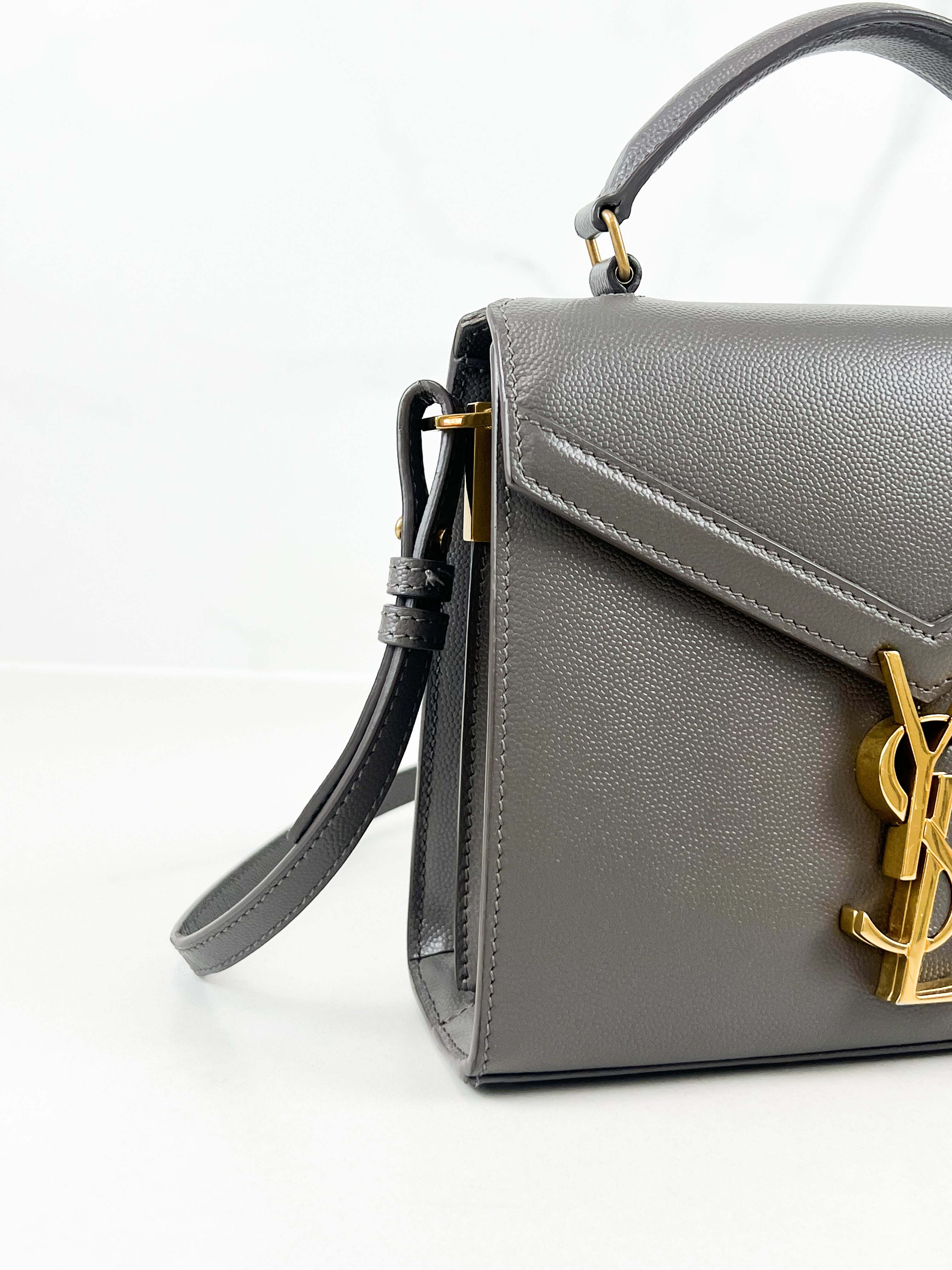 Saint Laurent Cassandra Mini Top Handle GHW