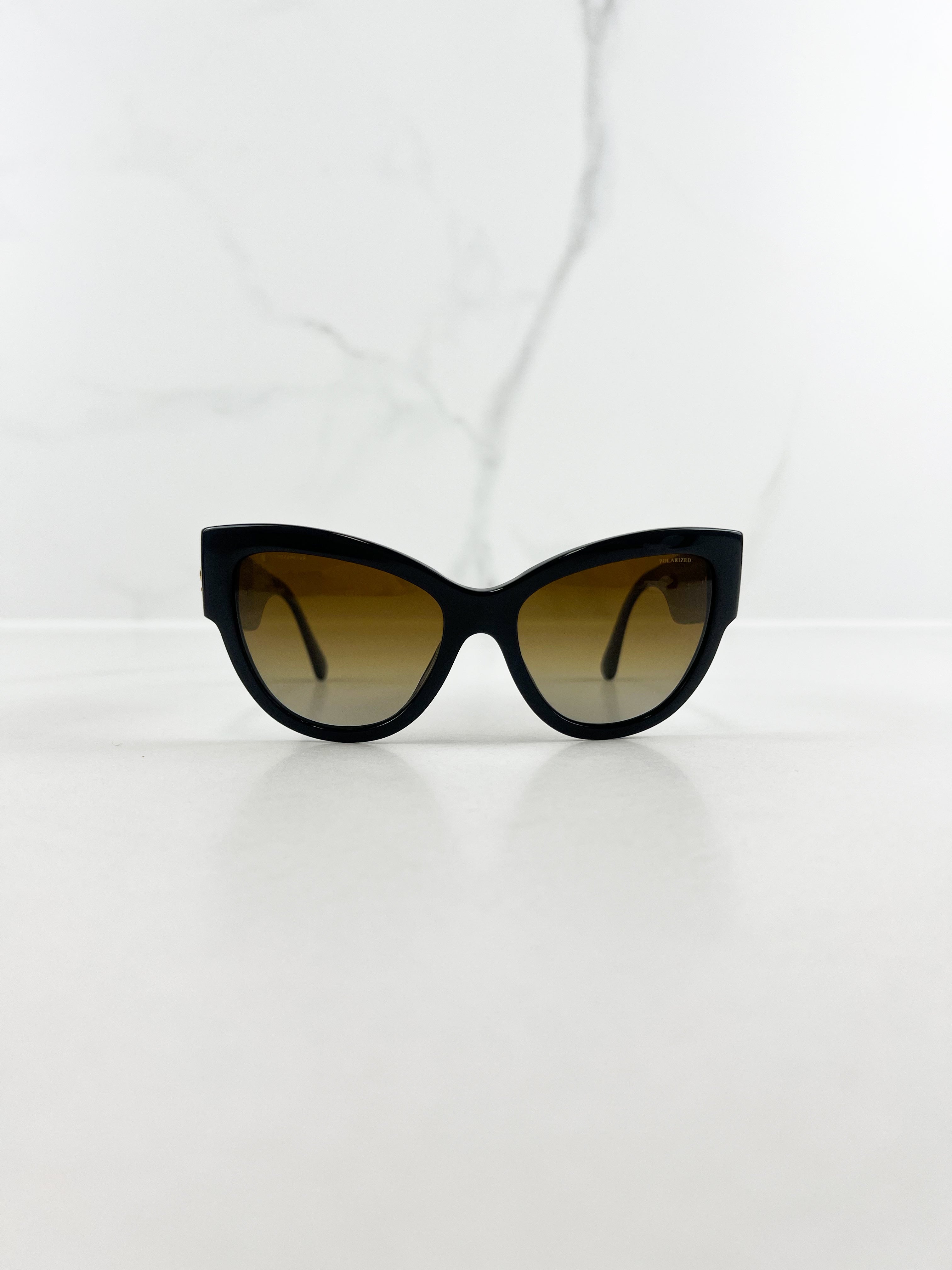 Versace Medusa Logo Sunglasses in Black