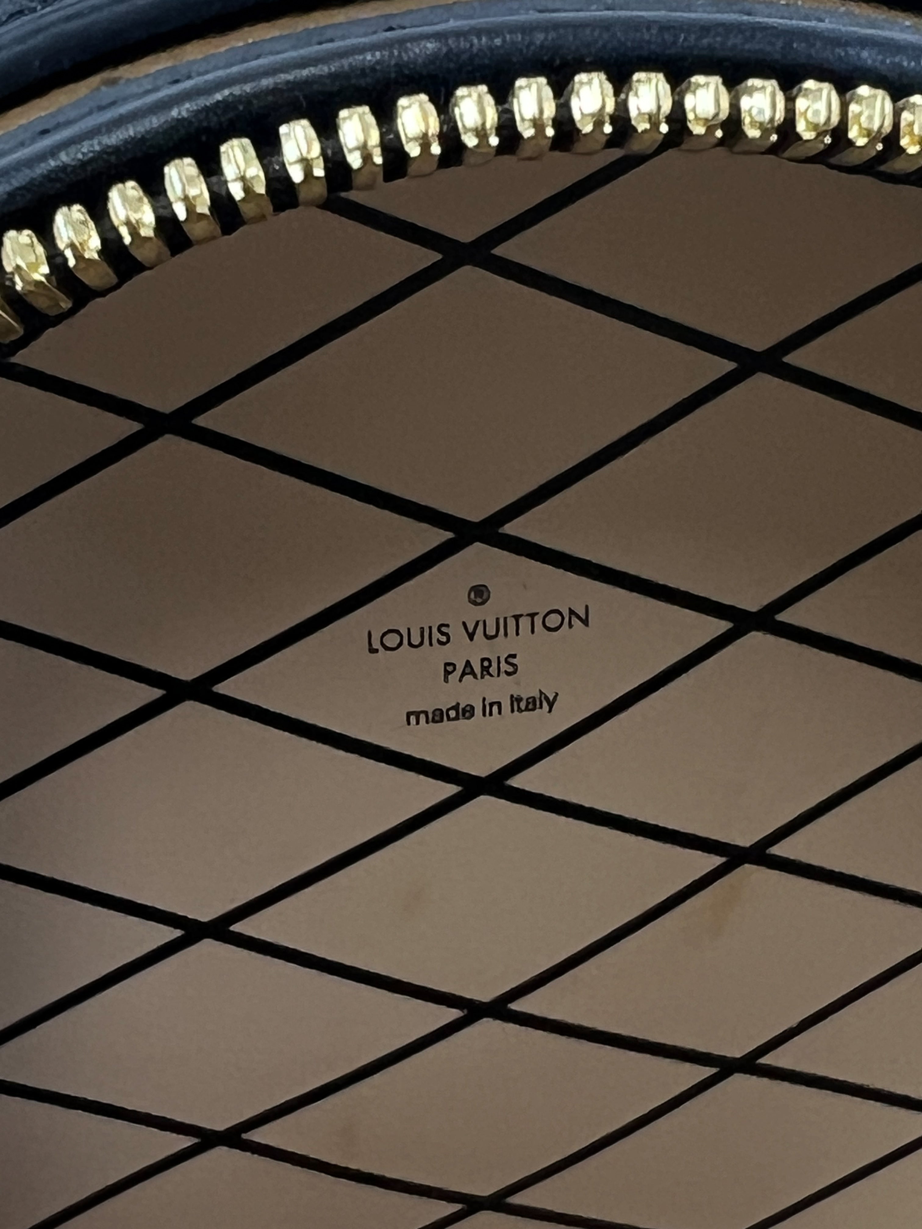 Louis Vuitton Boite Chapeau Mini in Monogram Reverse Canvas