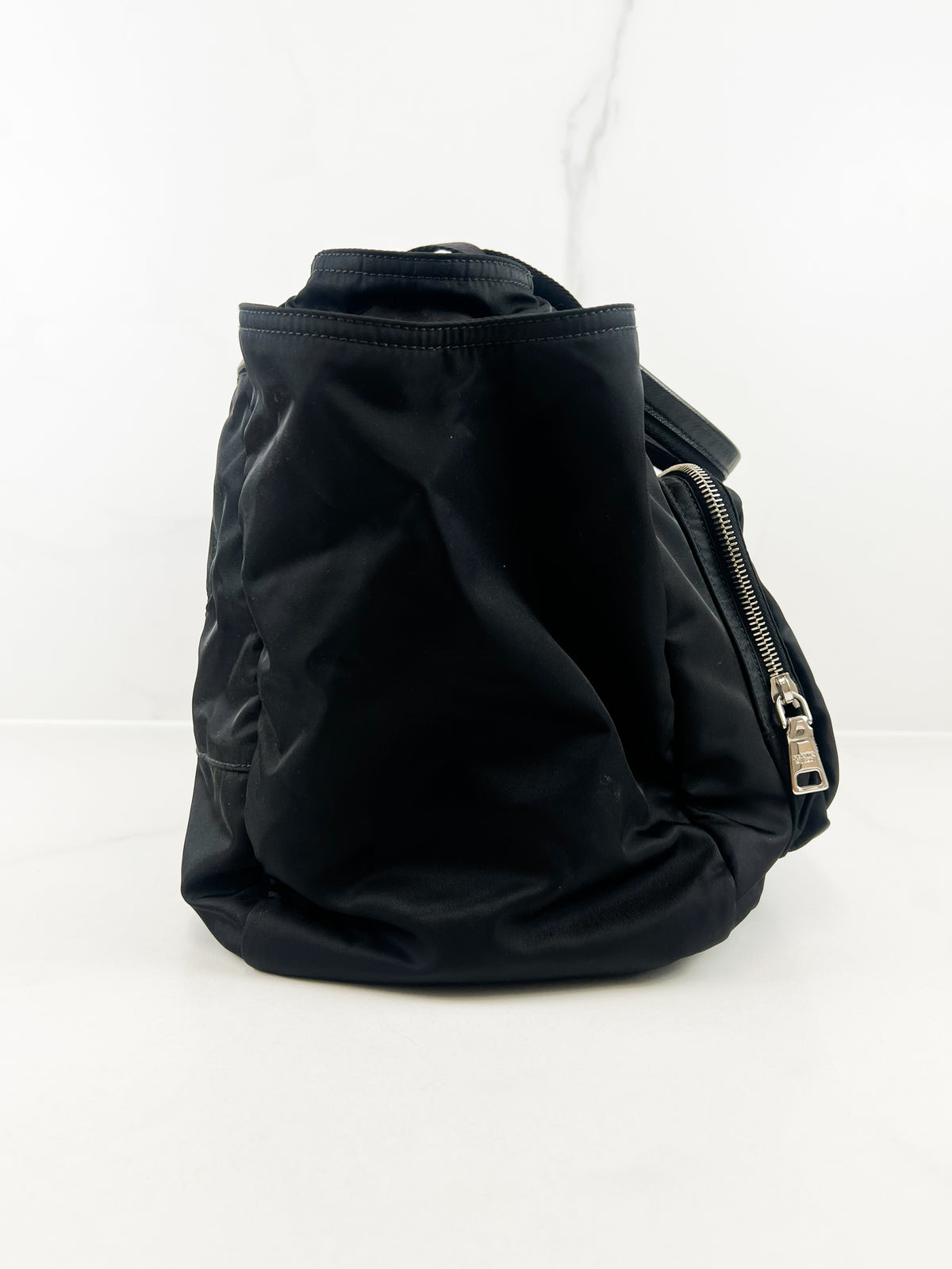 Prada Black Re-Nylon Baby Bag