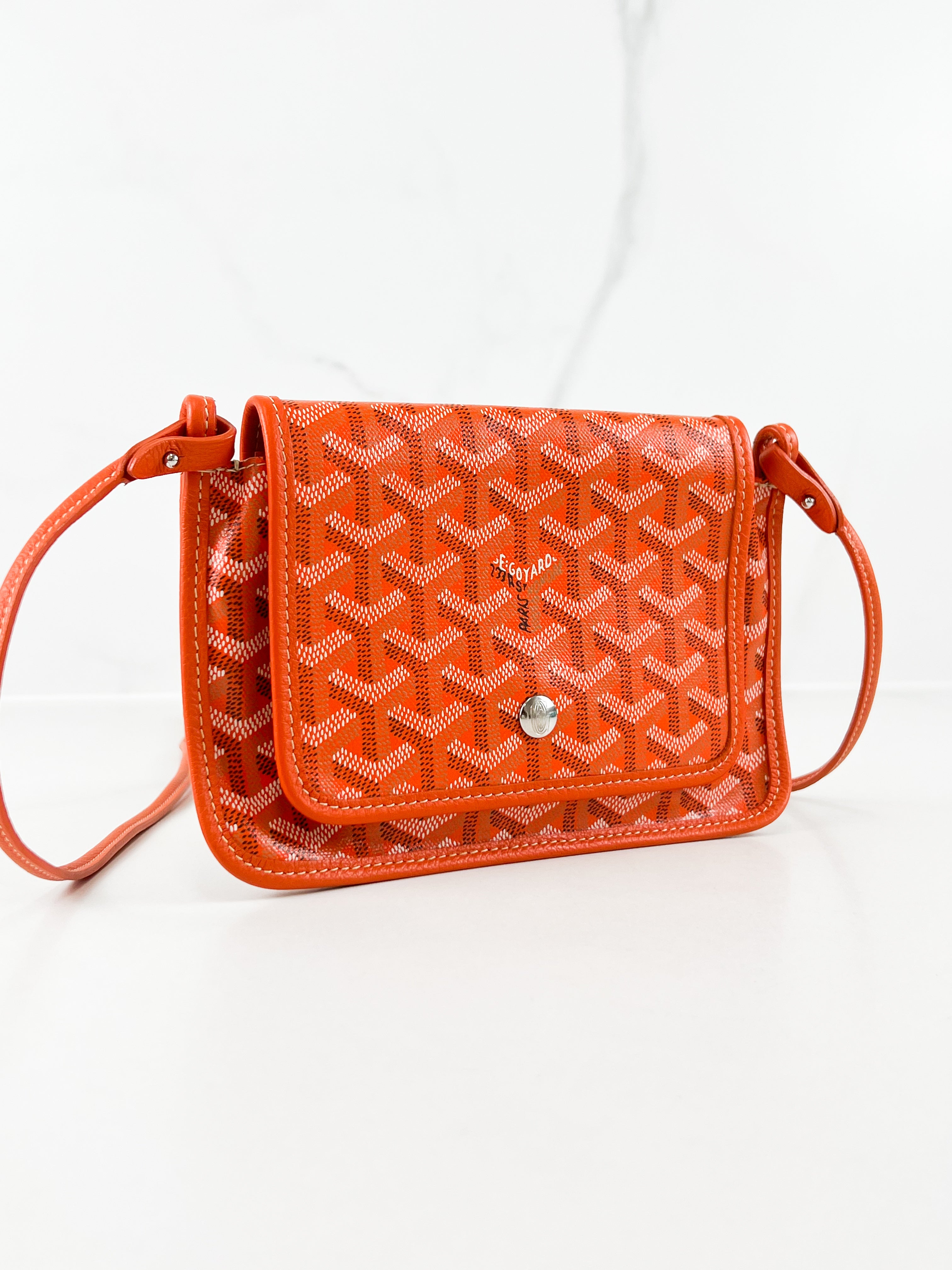 Goyard Plumet Orange Mini Crossbody Bag
