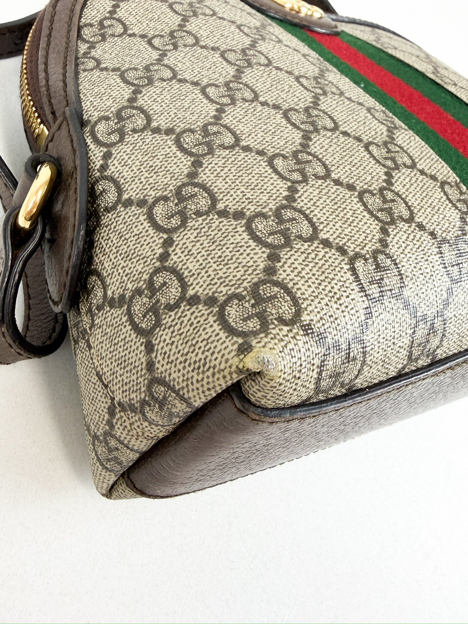Gucci Ophidia Printed Coated-Canvas Shoulder Bag