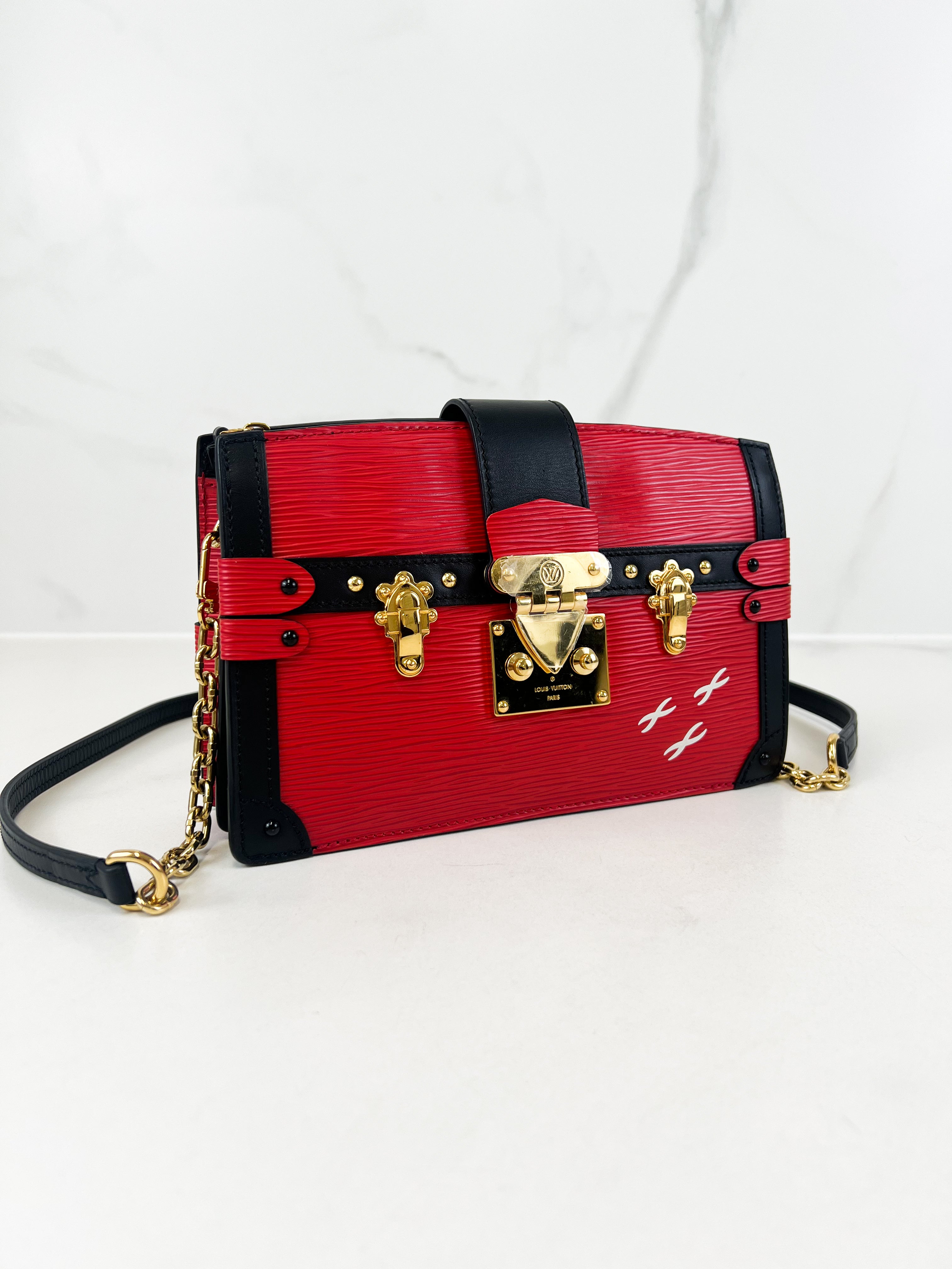 Louis Vuitton EPI Canvas Trunk Clutch Bag
