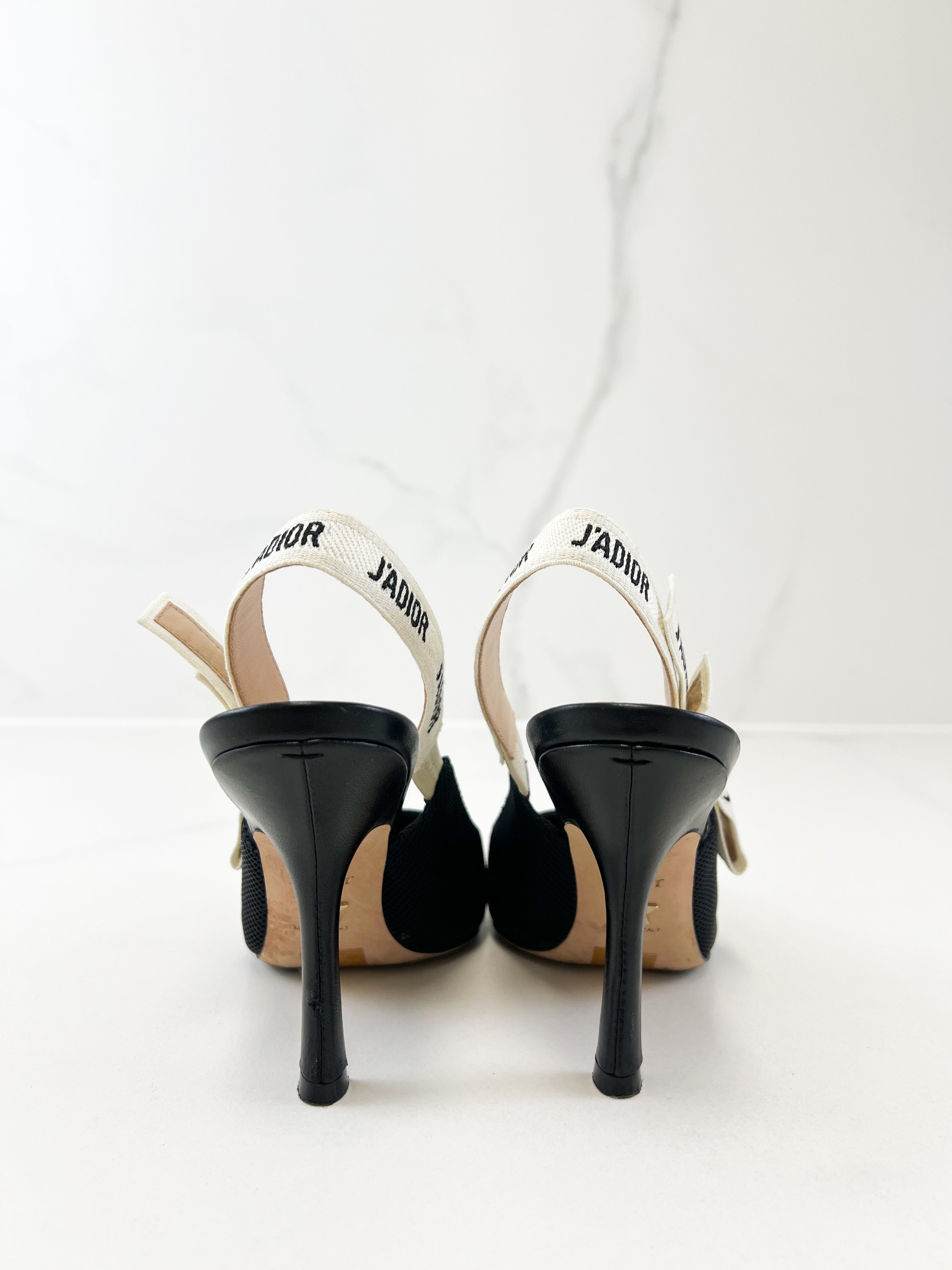 Christian Dior J'adior Slingback Heels Size 36