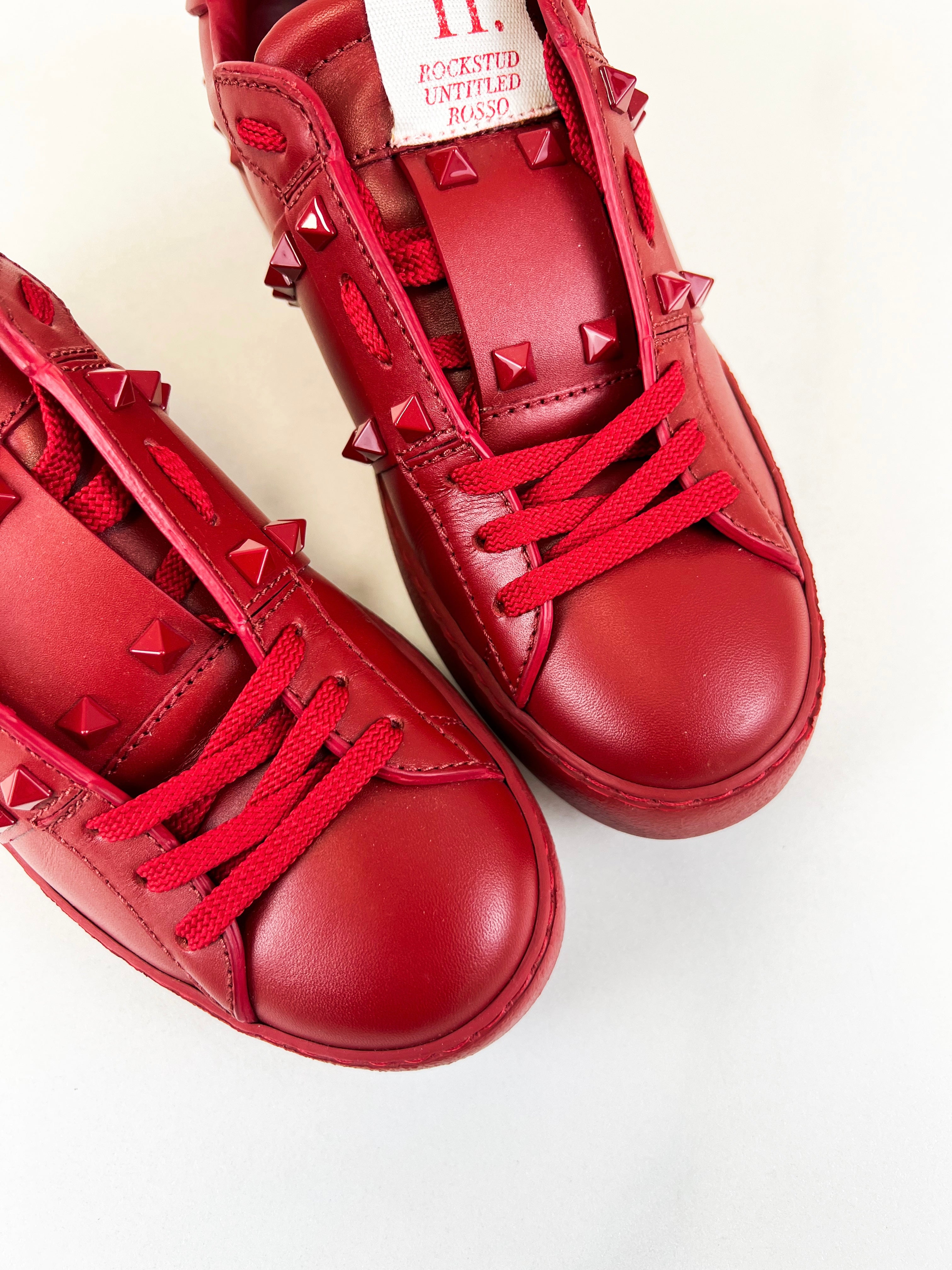 Valentino Rockstud Womens Sneaker 36.5