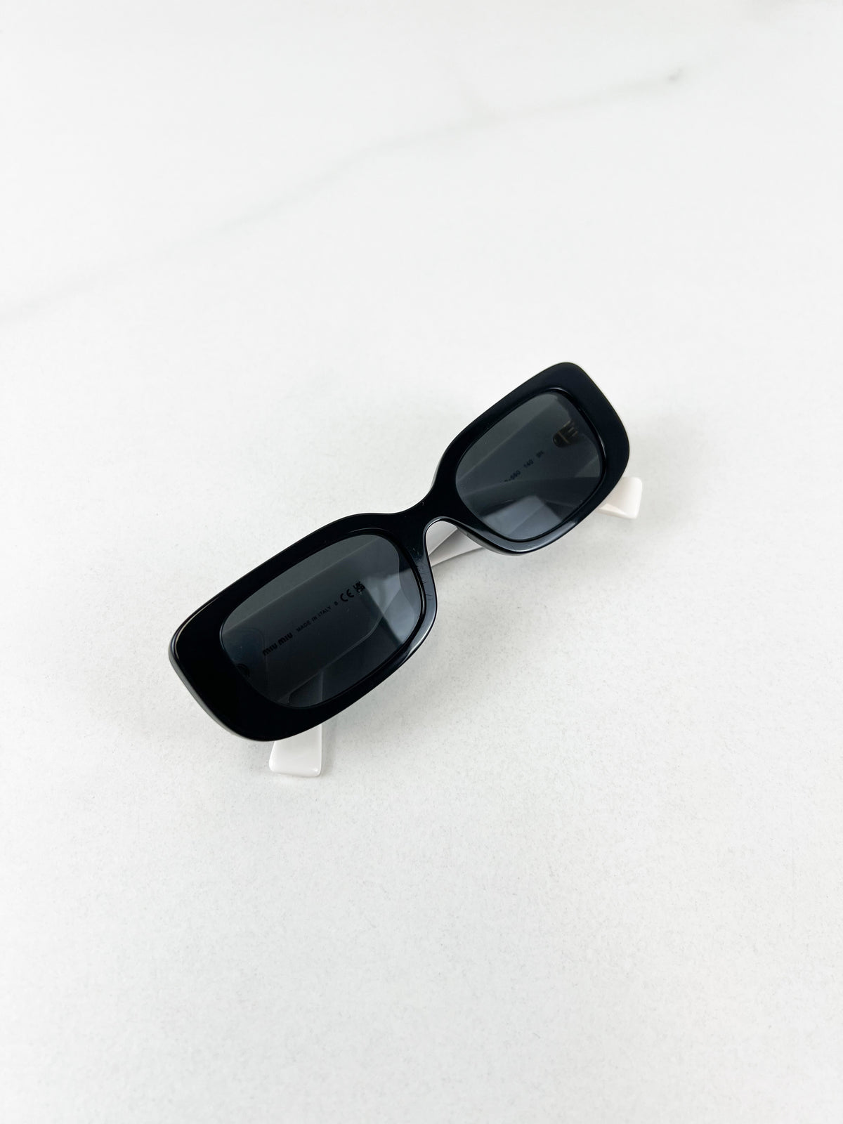 Miu Miu Logo Print Sunglasses