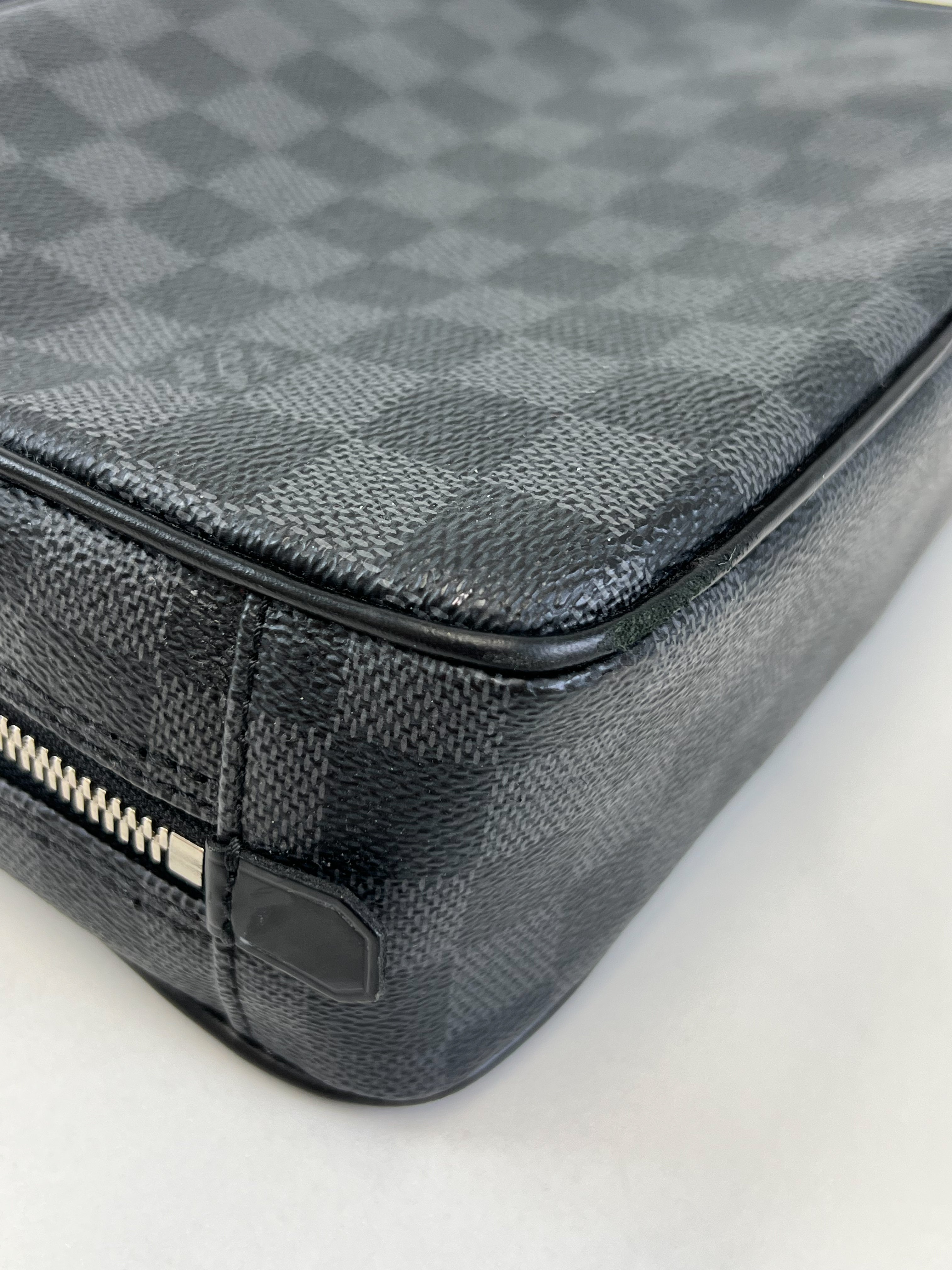Louis Vuitton Graphite Hanging Toiletry Pouch