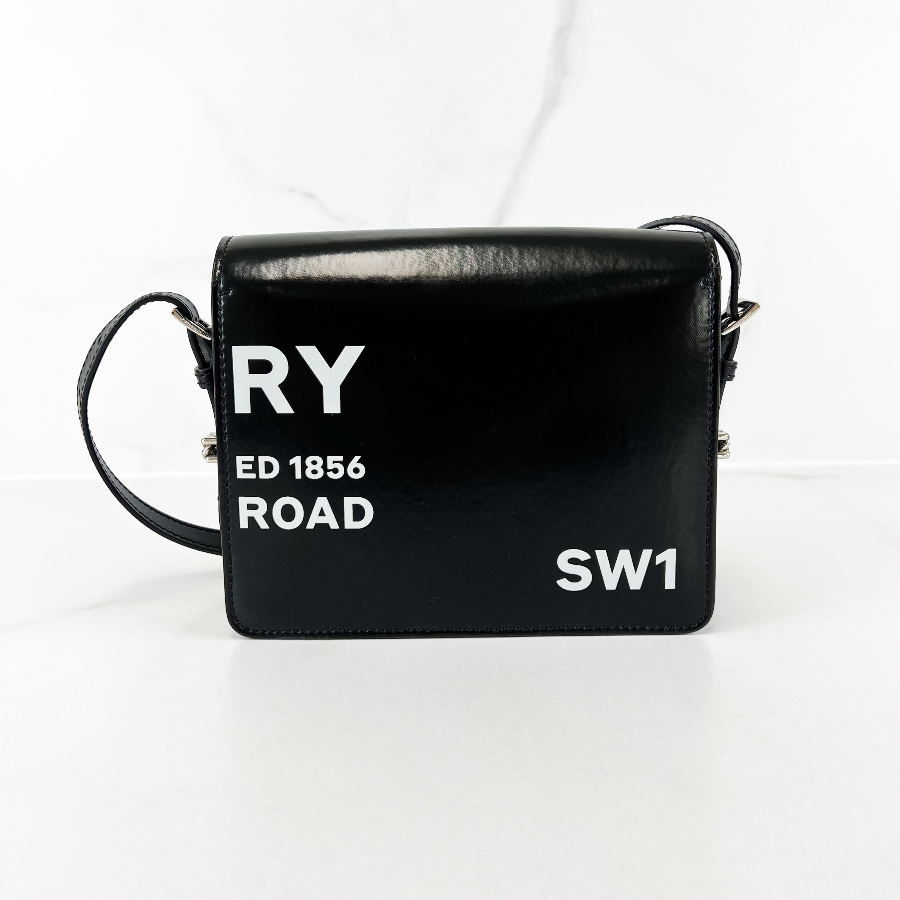 Burberry Black Horseferry Camera Shoulder Bag