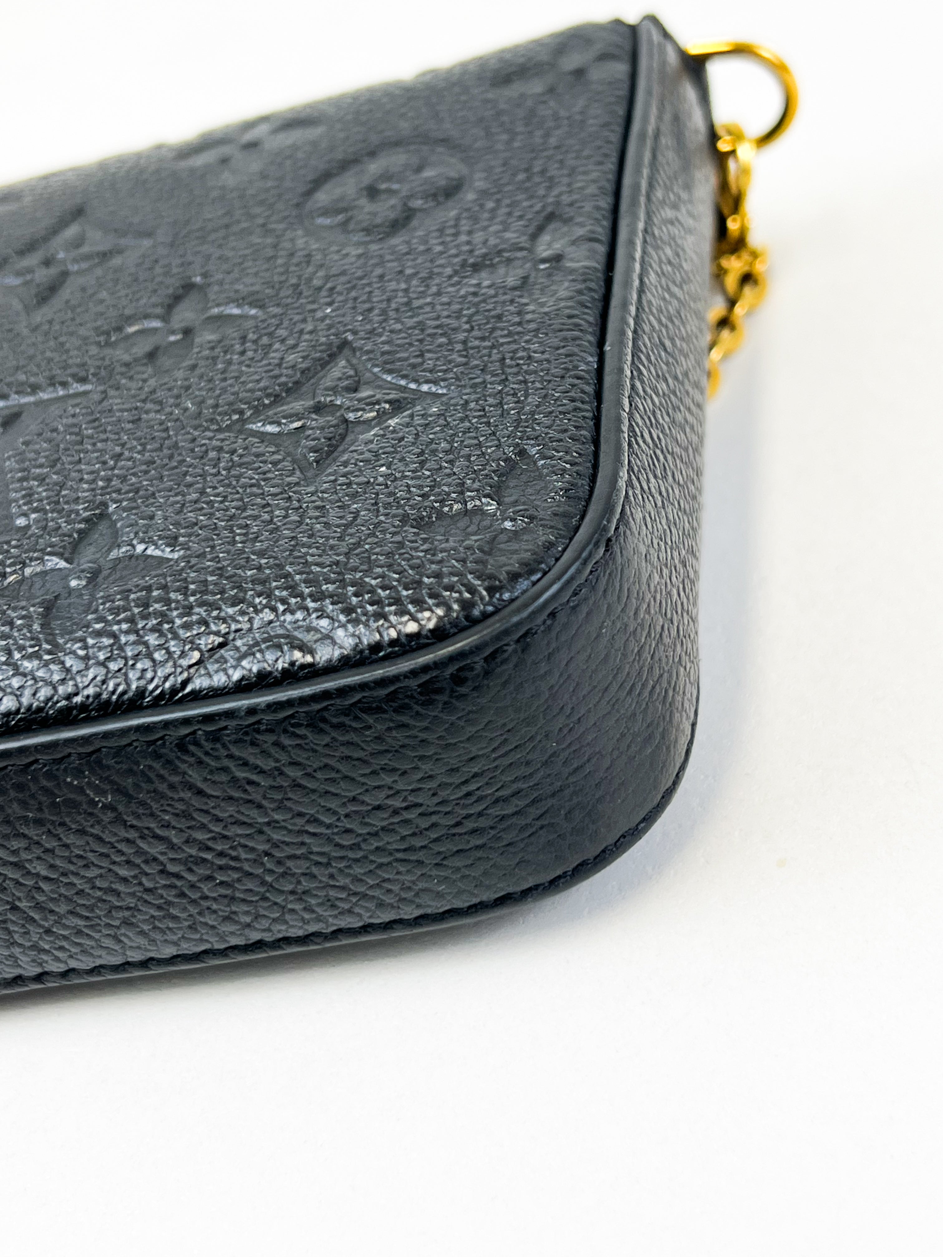 Louis Vuitton Felicie Pochette Monogram Empriente Leather