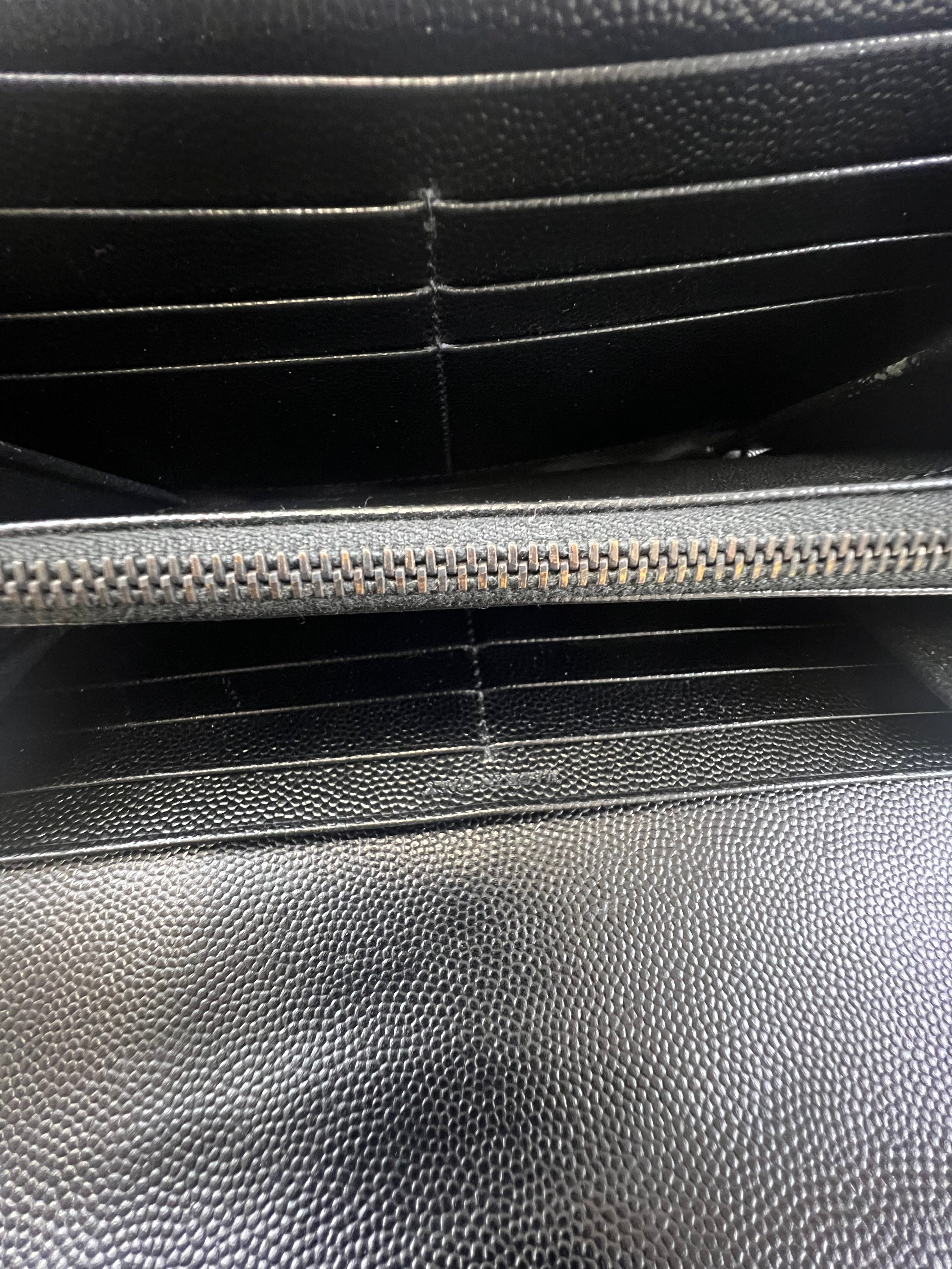 Saint Laurent Cassandre Matelasse Large Wallet