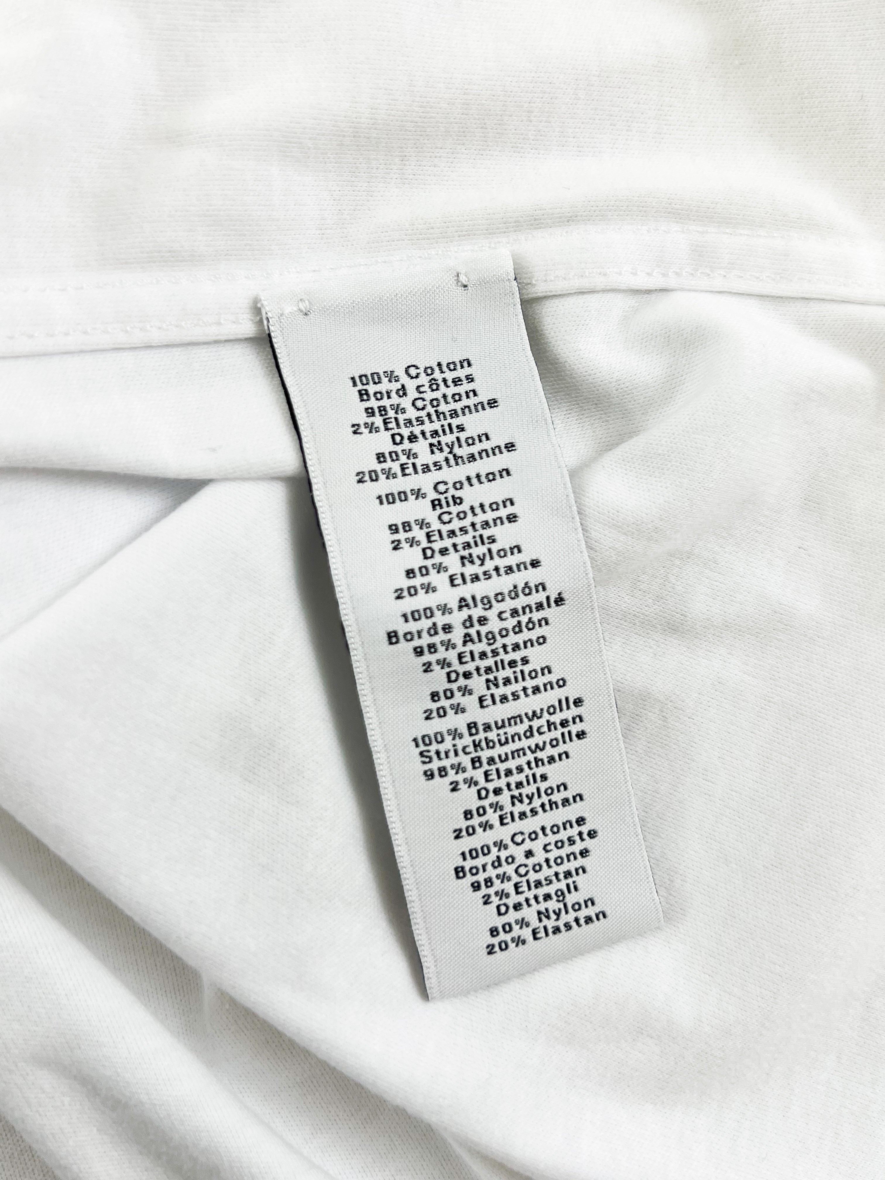 Hermes White T-Shirt Size 2XL