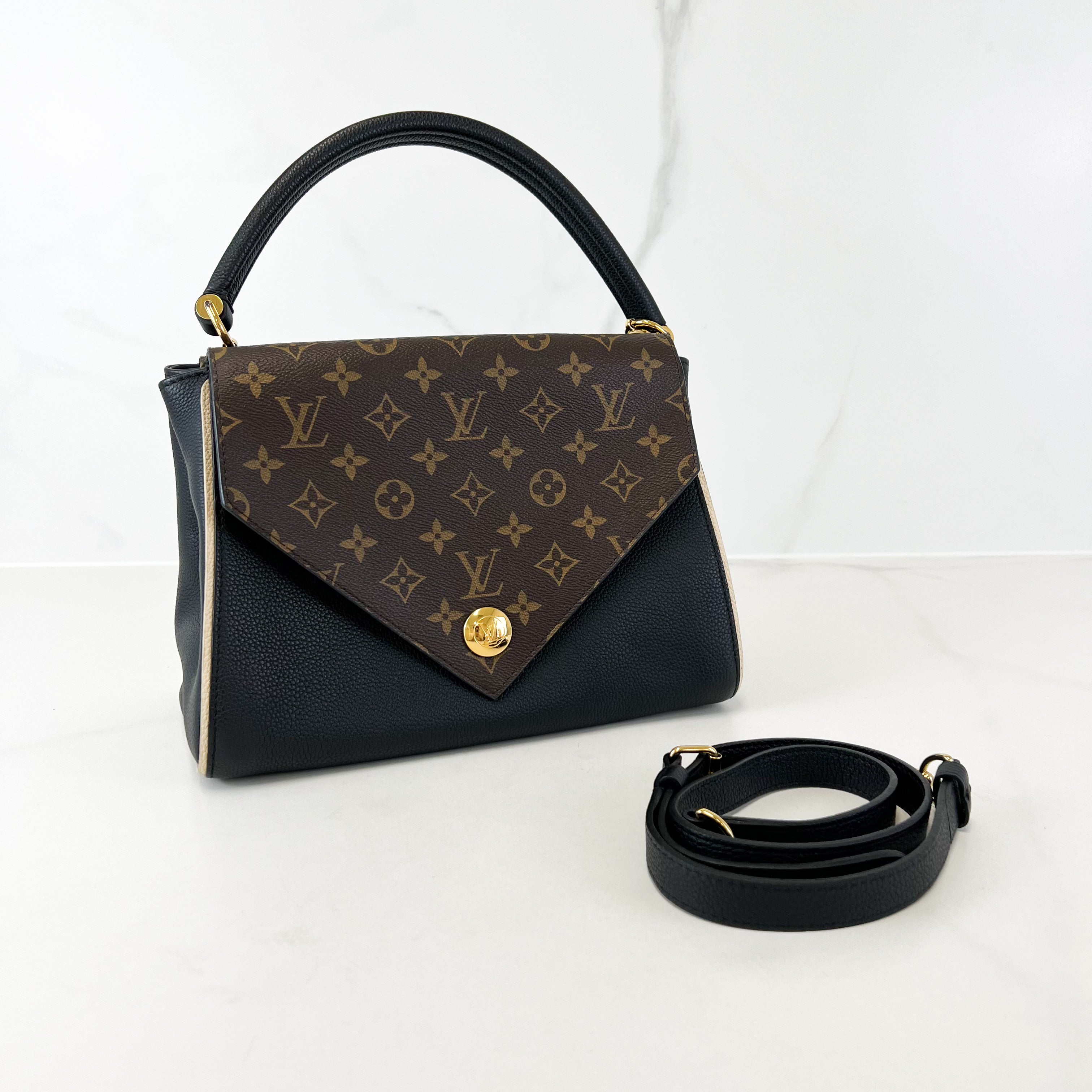 Louis Vuitton Monogram Canvas Double V Bag