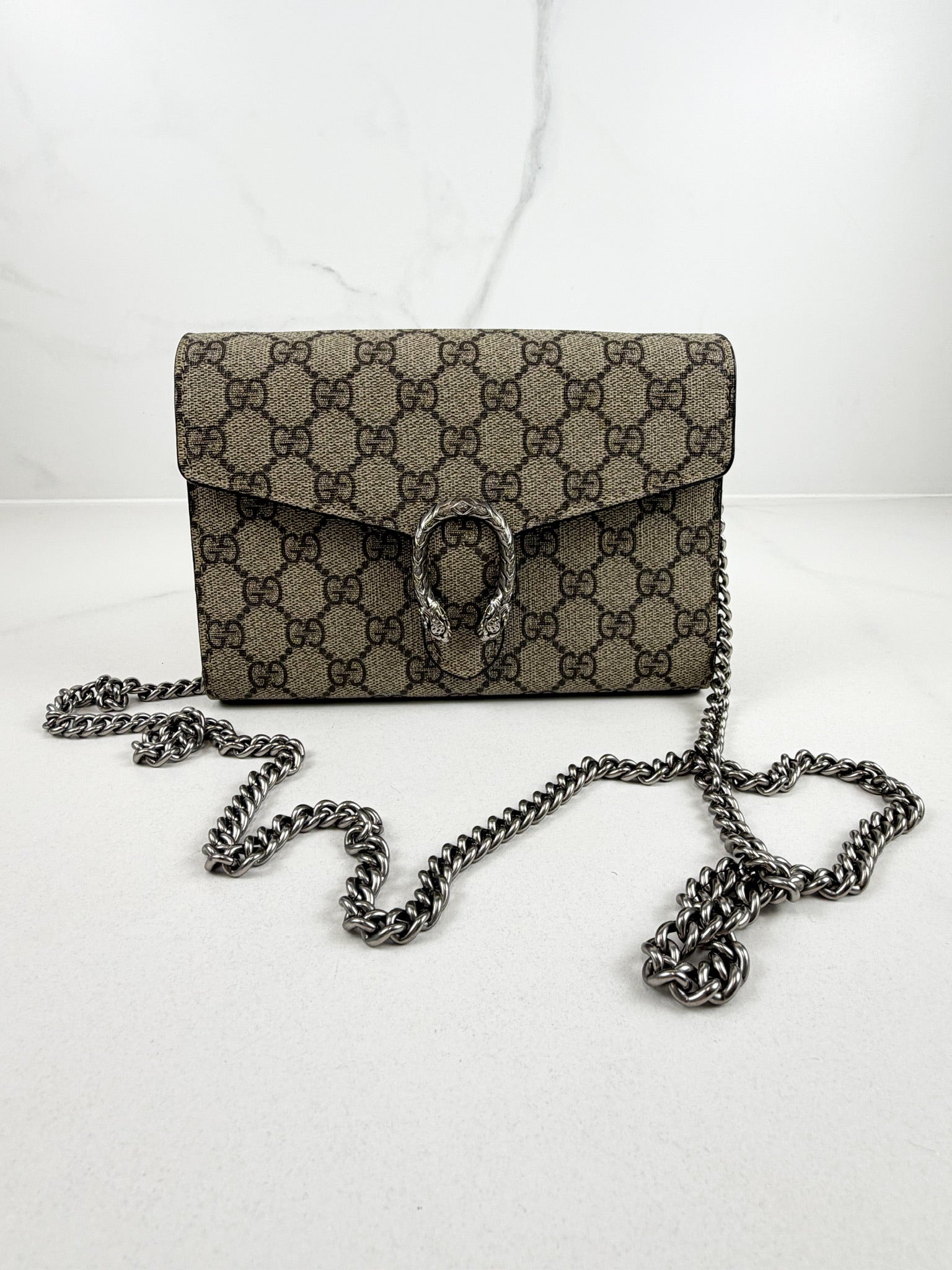 Gucci Small Dionysus GG Supreme Shoulder Bag