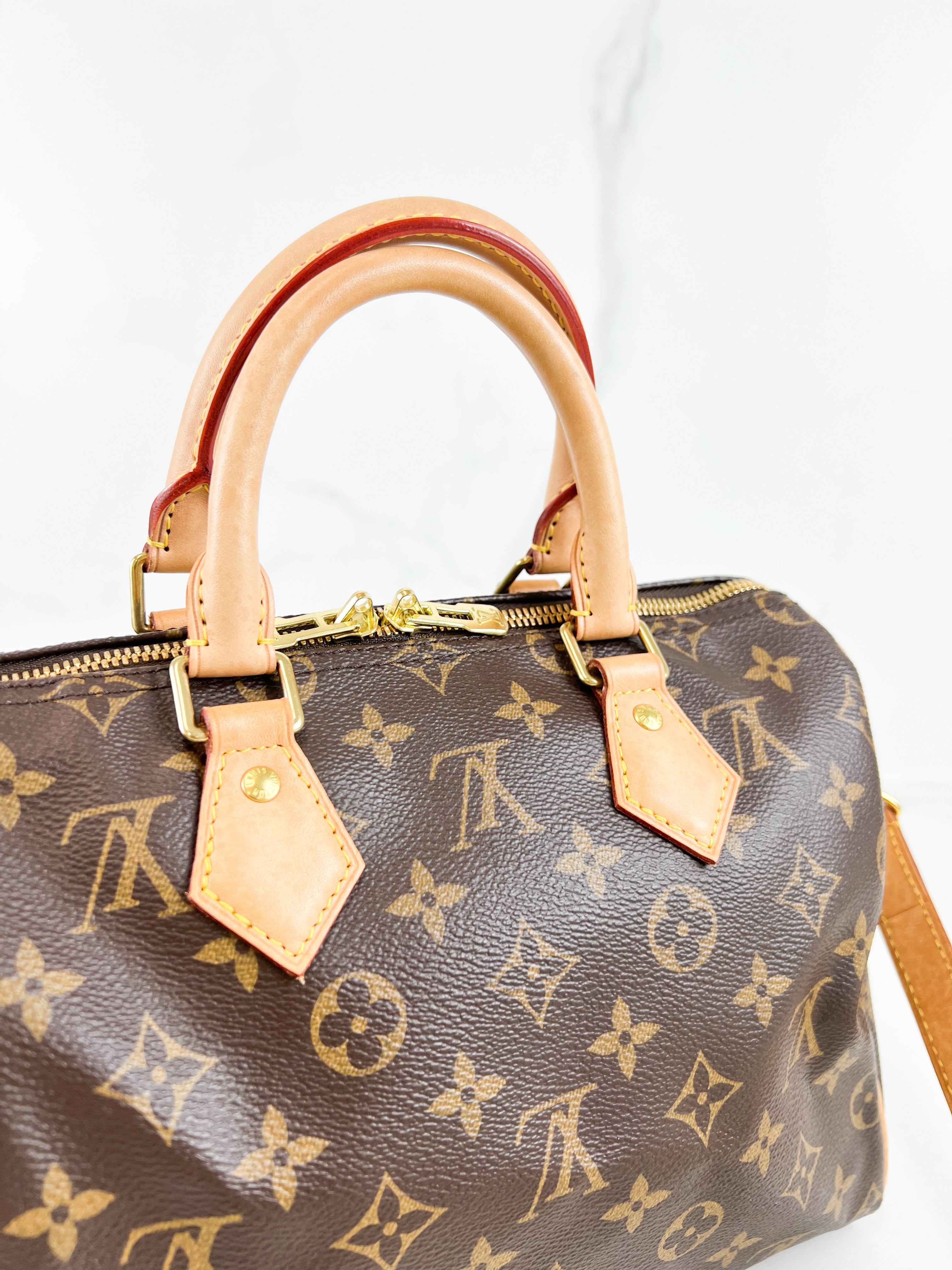 Louis Vuitton Speedy 25 Bandoulière Monogram Canvas