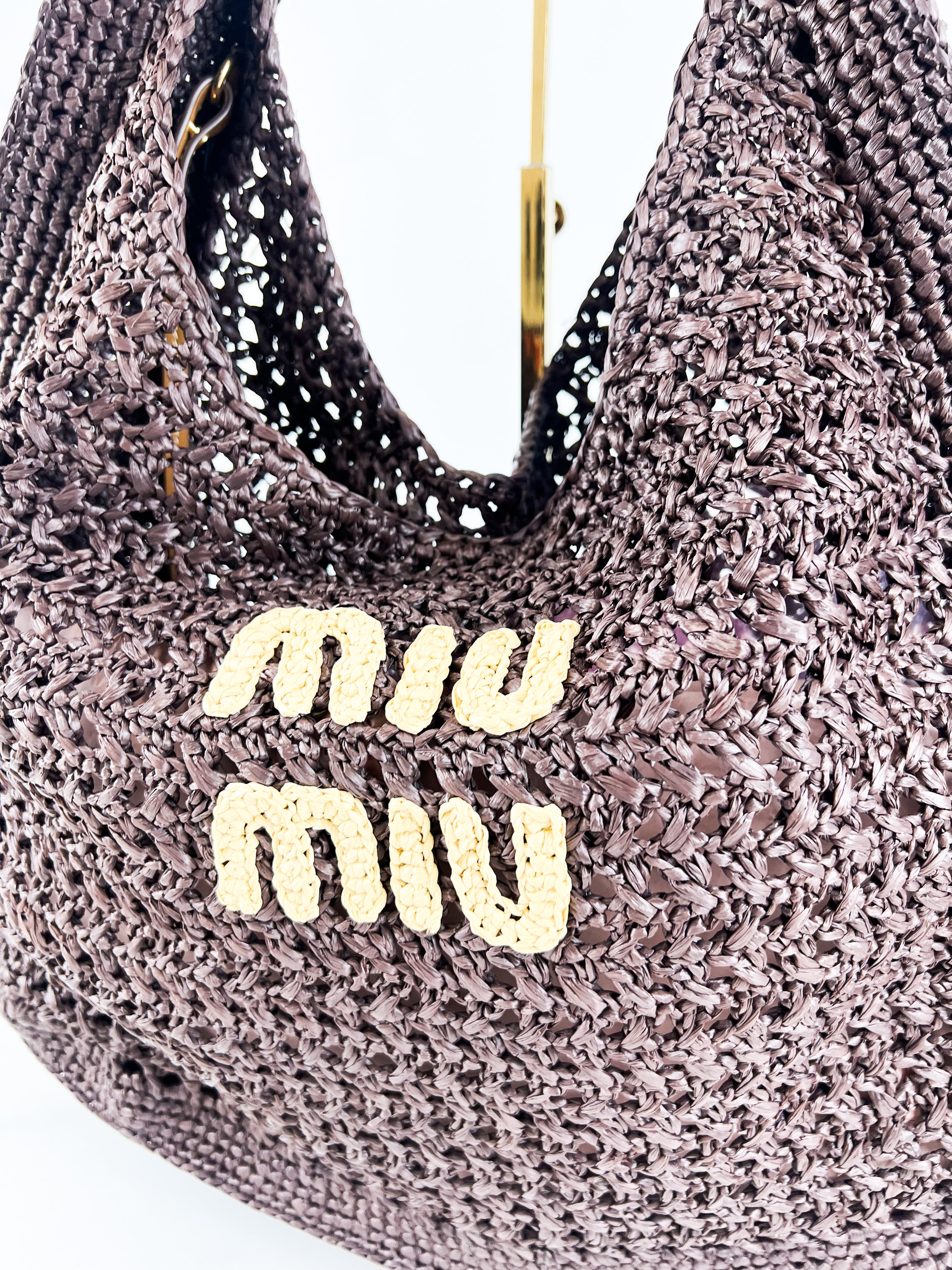 Miu Miu Beach Tote Bag