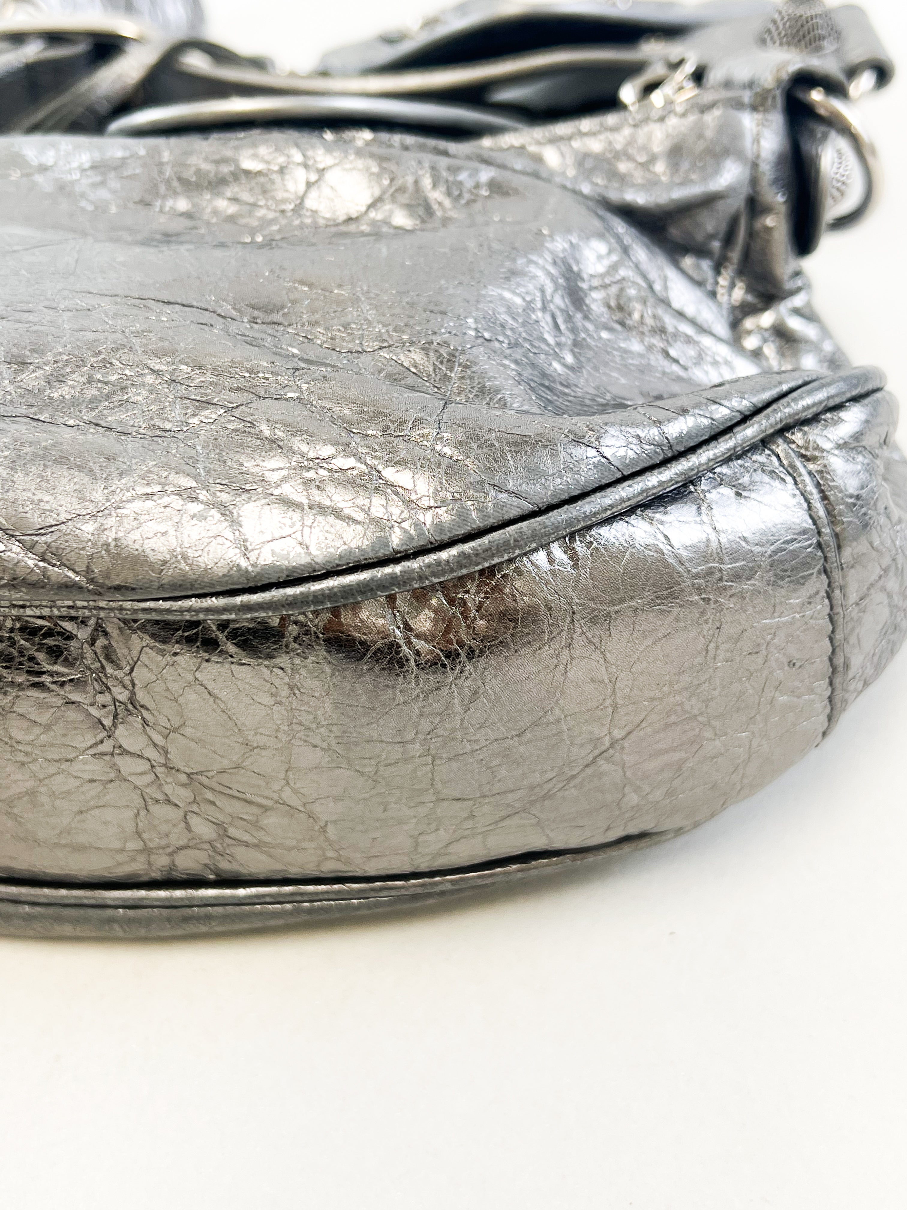 Balenciaga Le Cagole XS leather shoulder bag