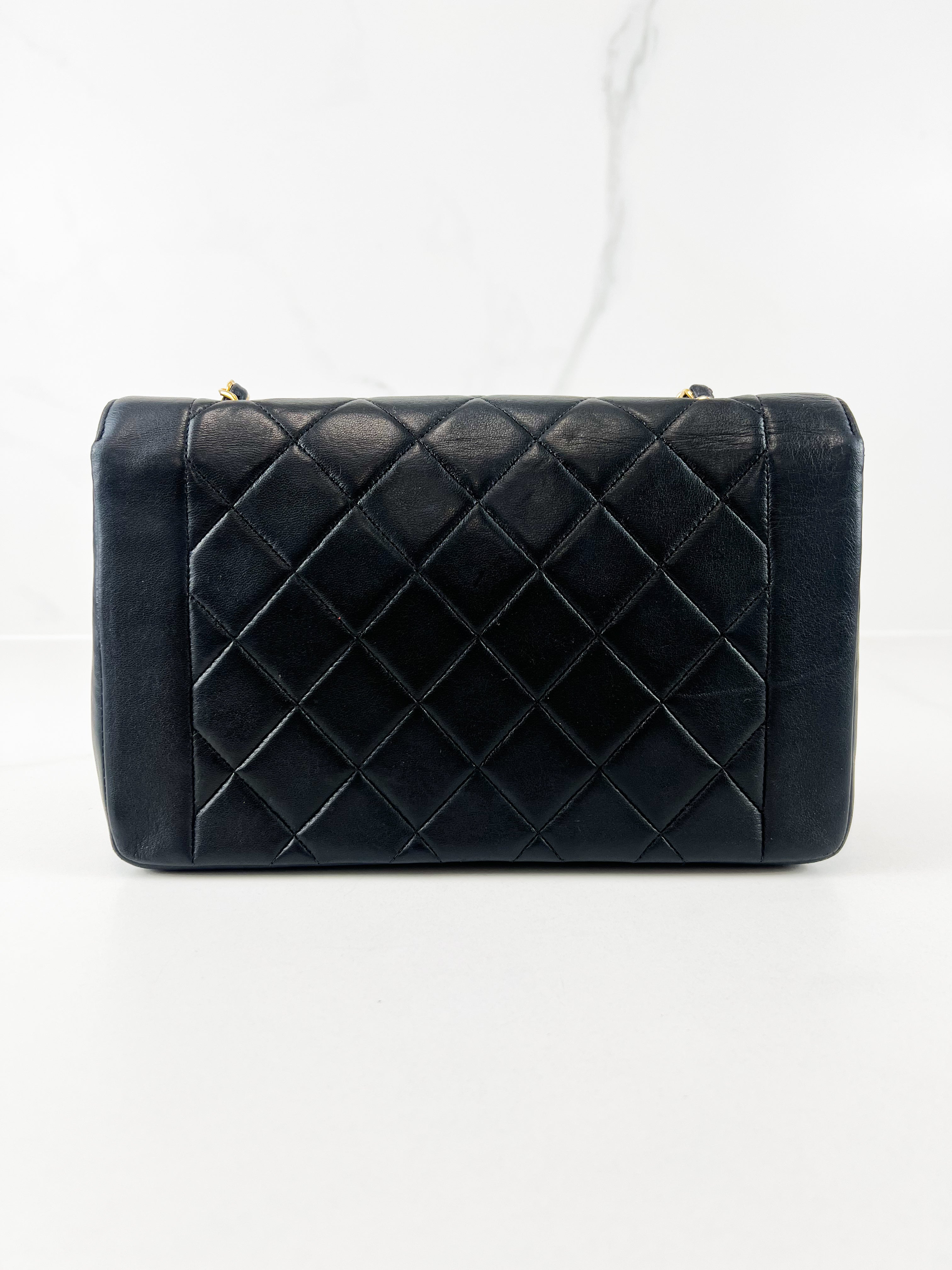 Chanel Vintage Diana Flap Medium Lambskin