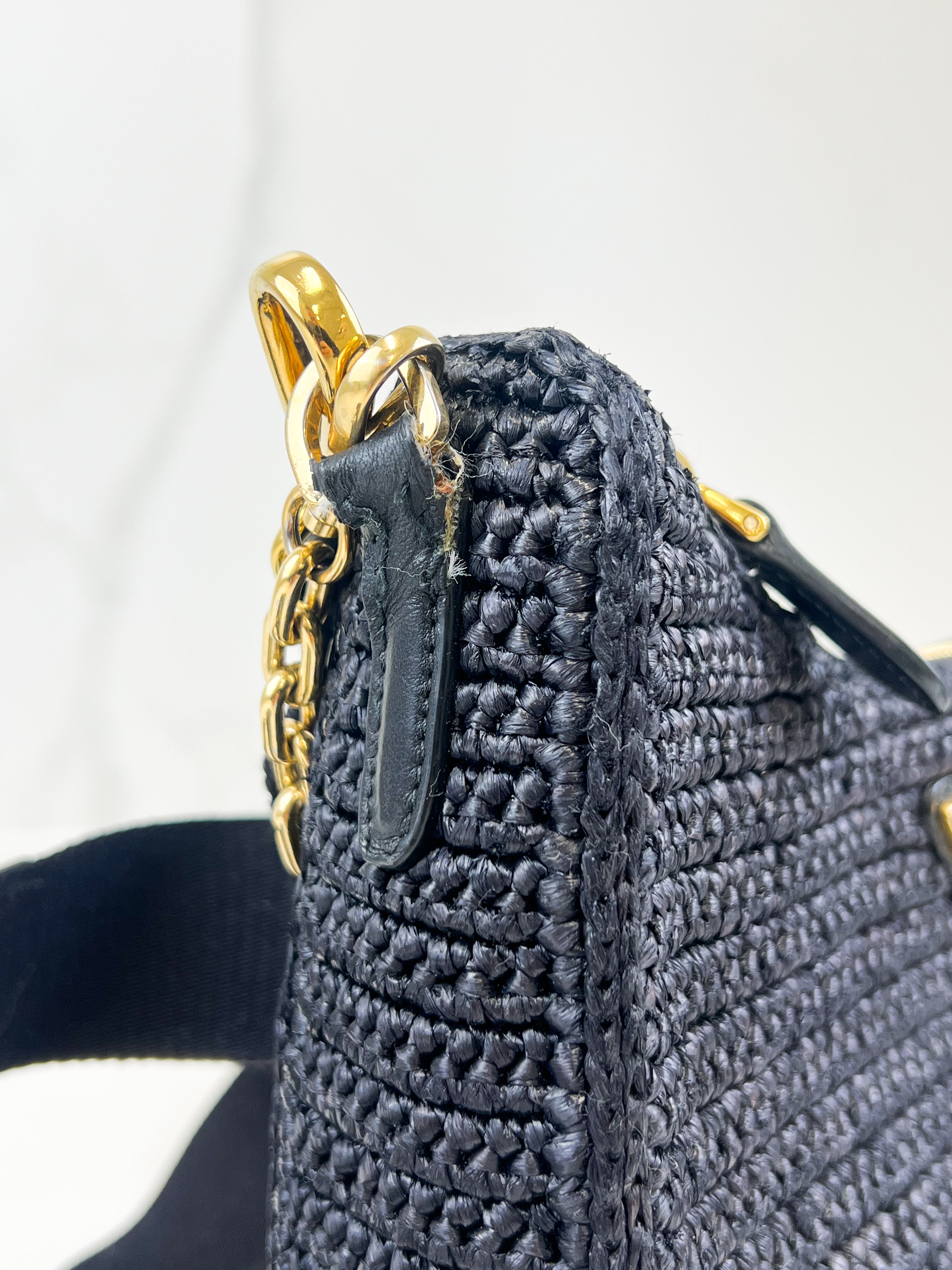 Prada Crochet Re-Edition 2005 in Black