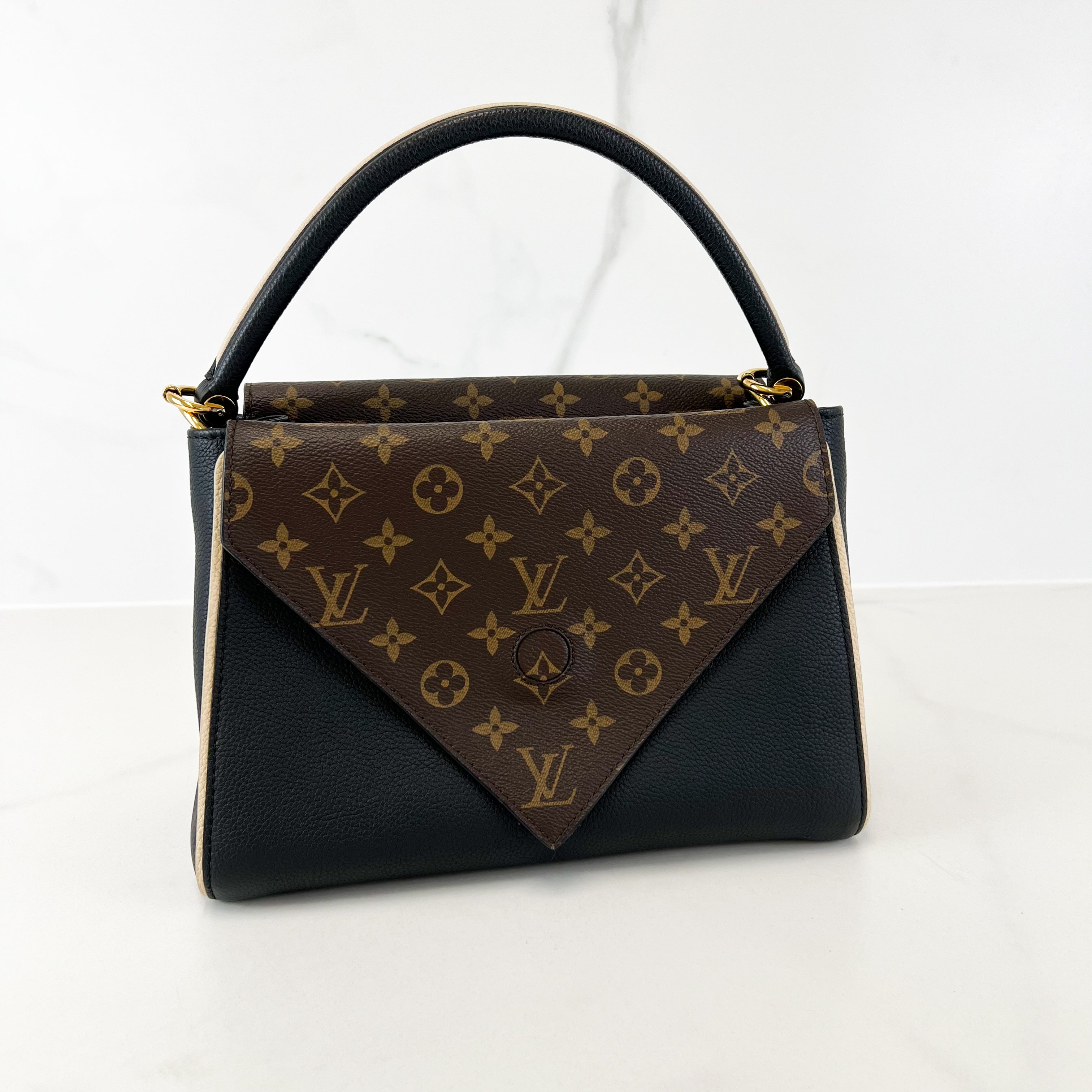 Louis Vuitton Monogram Canvas Double V Bag