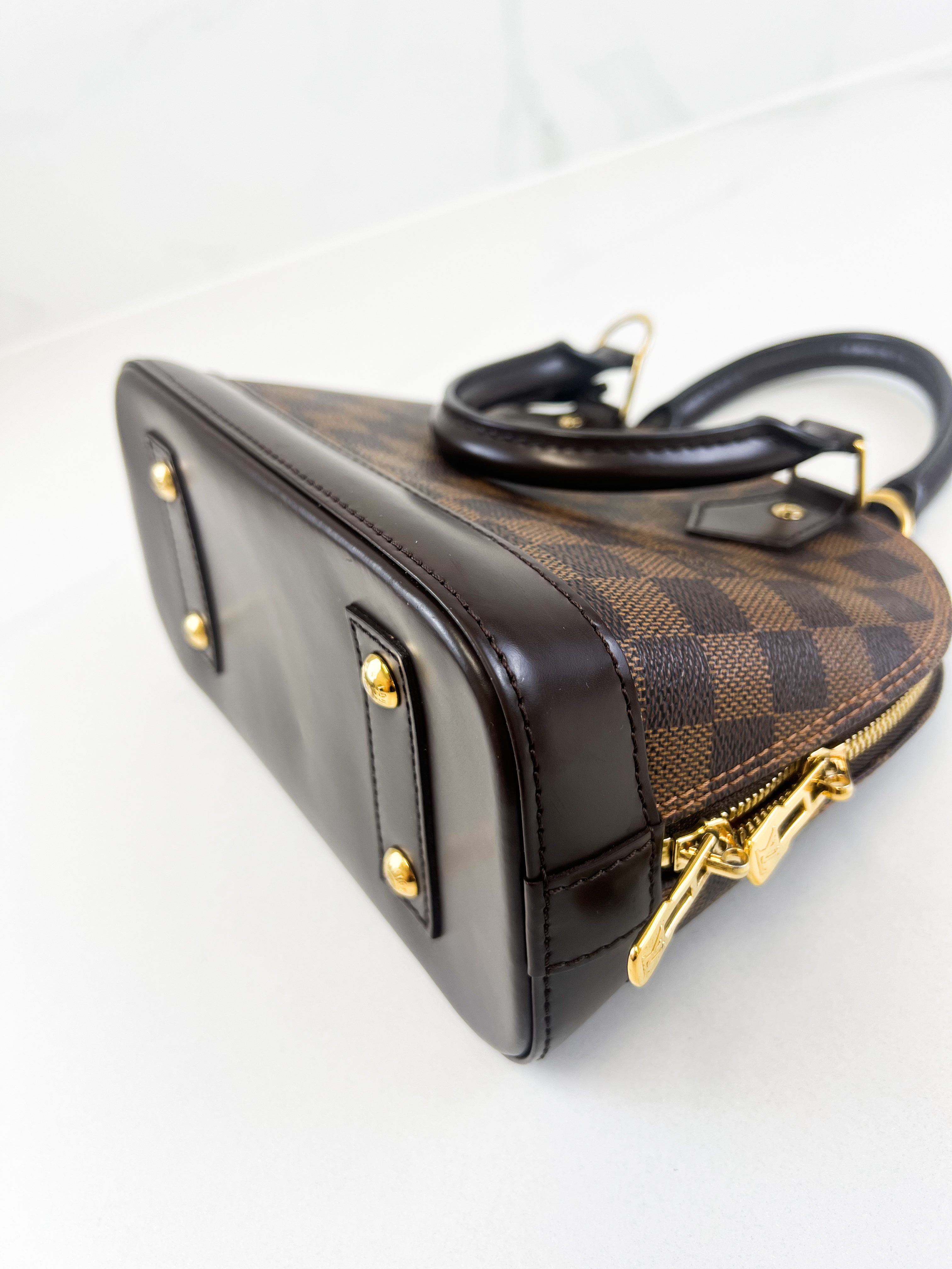Louis Vuitton Damier Ebene Alma BB