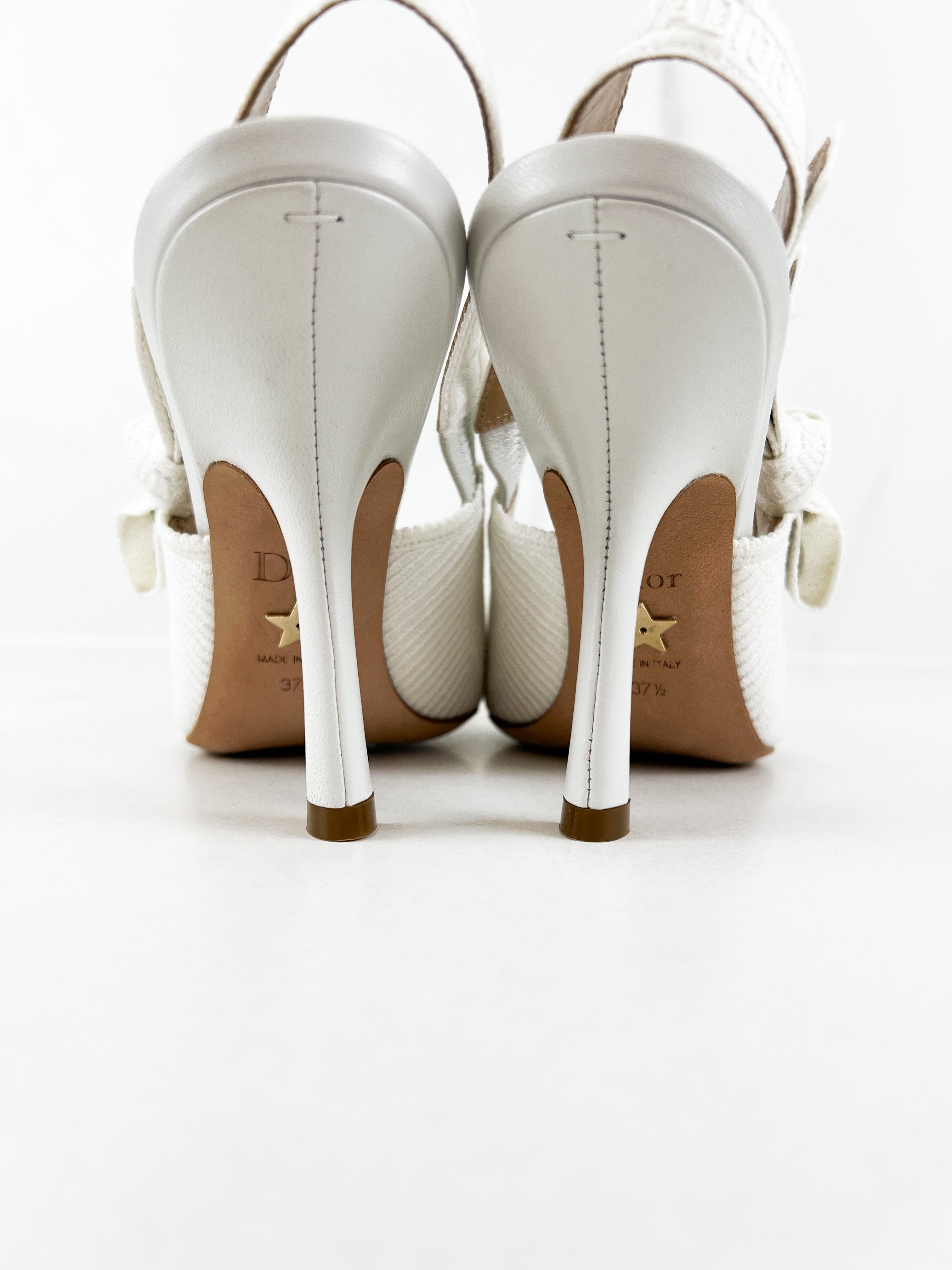 Christian Dior J'adior Slingback Heels Size 37.5