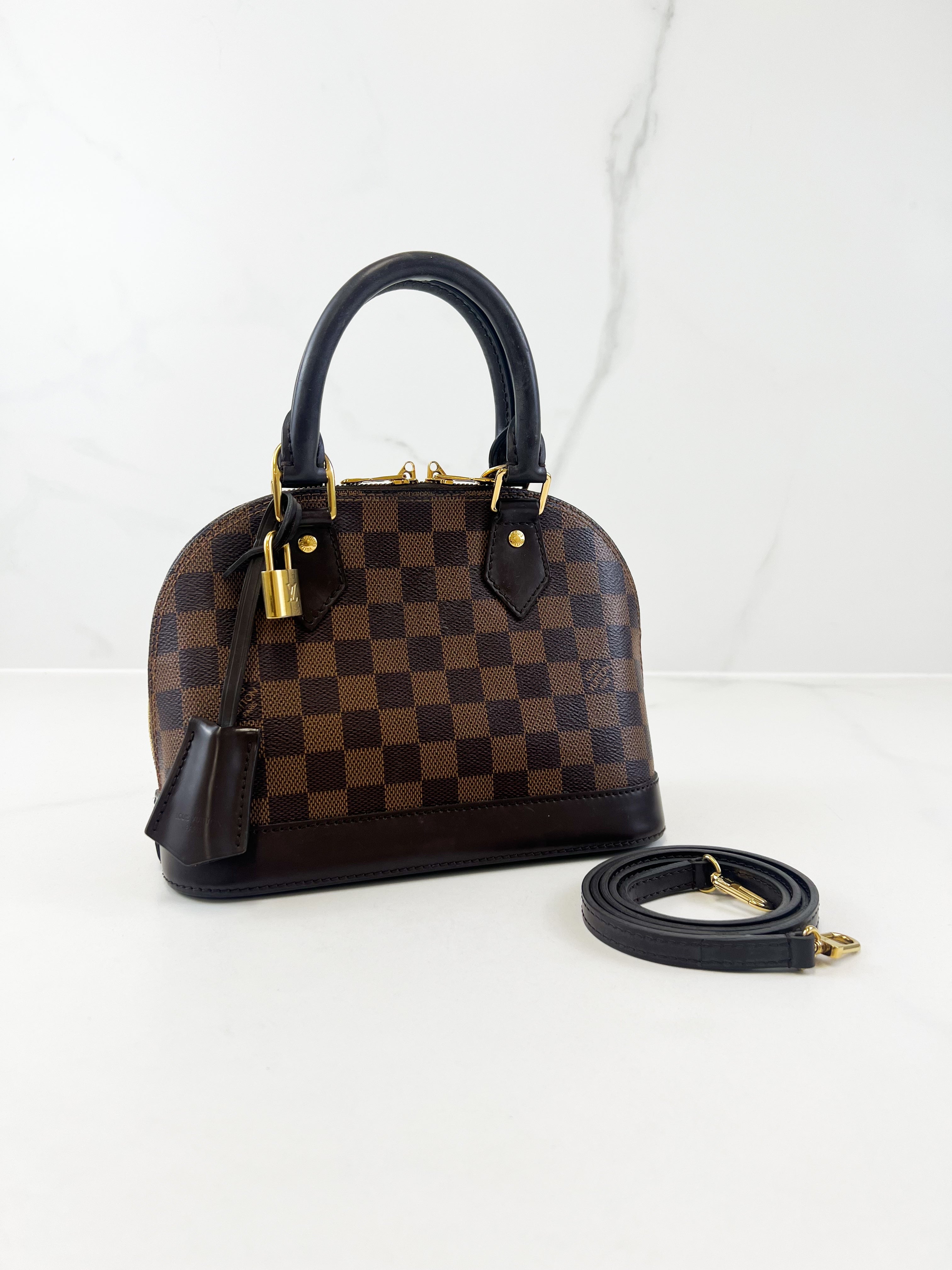 Louis Vuitton Damier Ebene Alma BB
