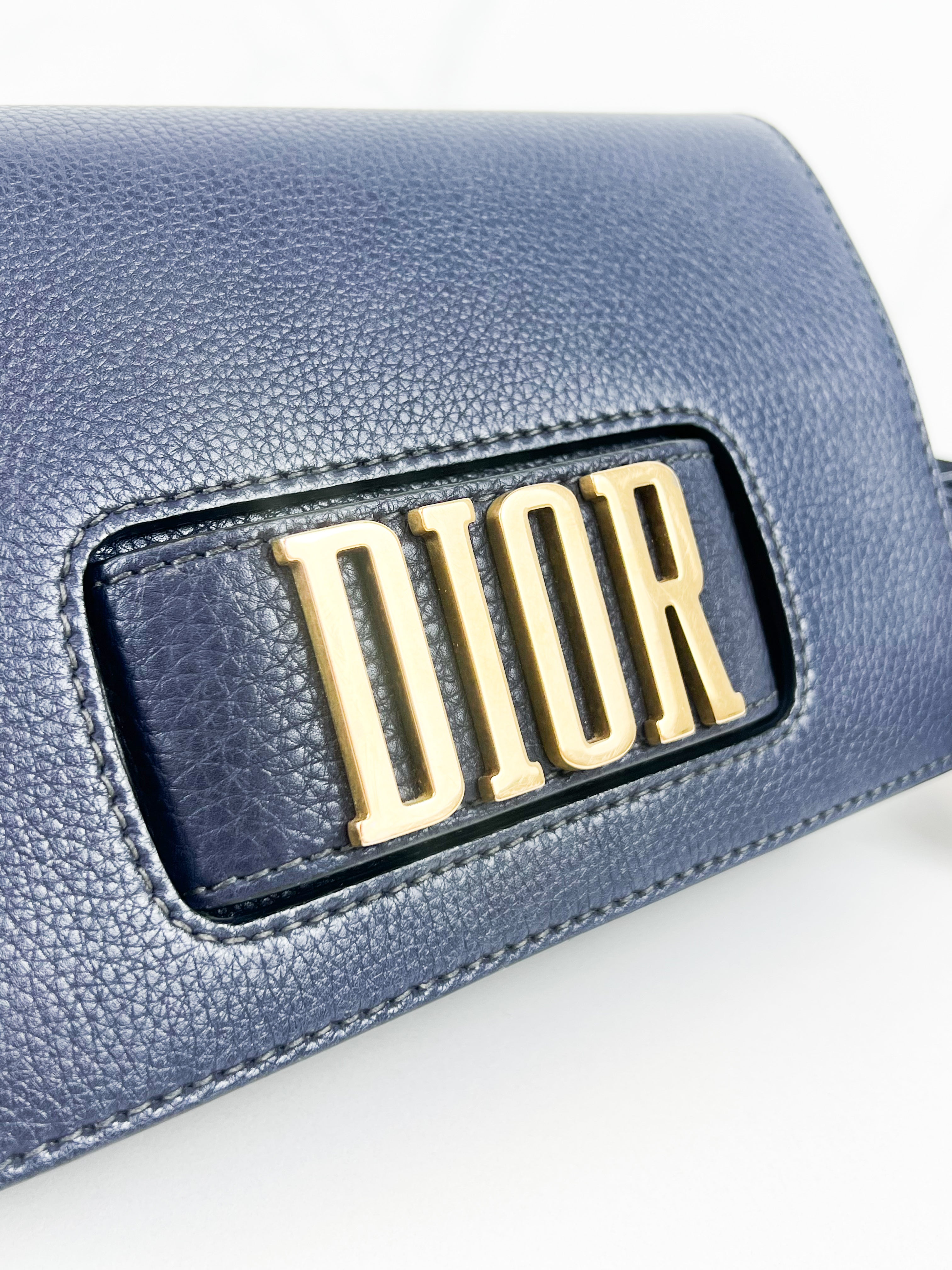 Christian Dior Evolution Leather Crossbody Bag