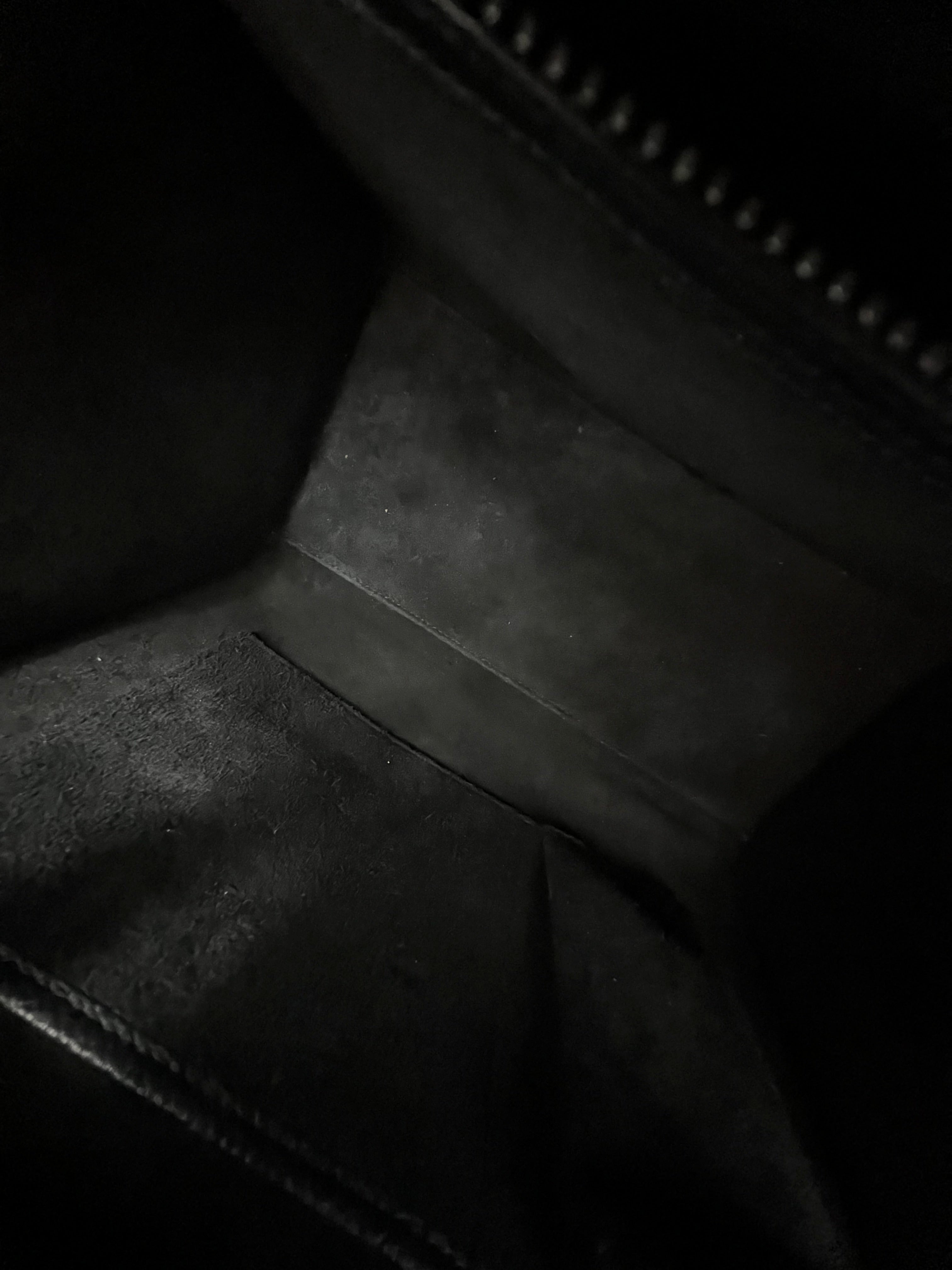 Celine Micro Luggage Drummed Calfskin Tote