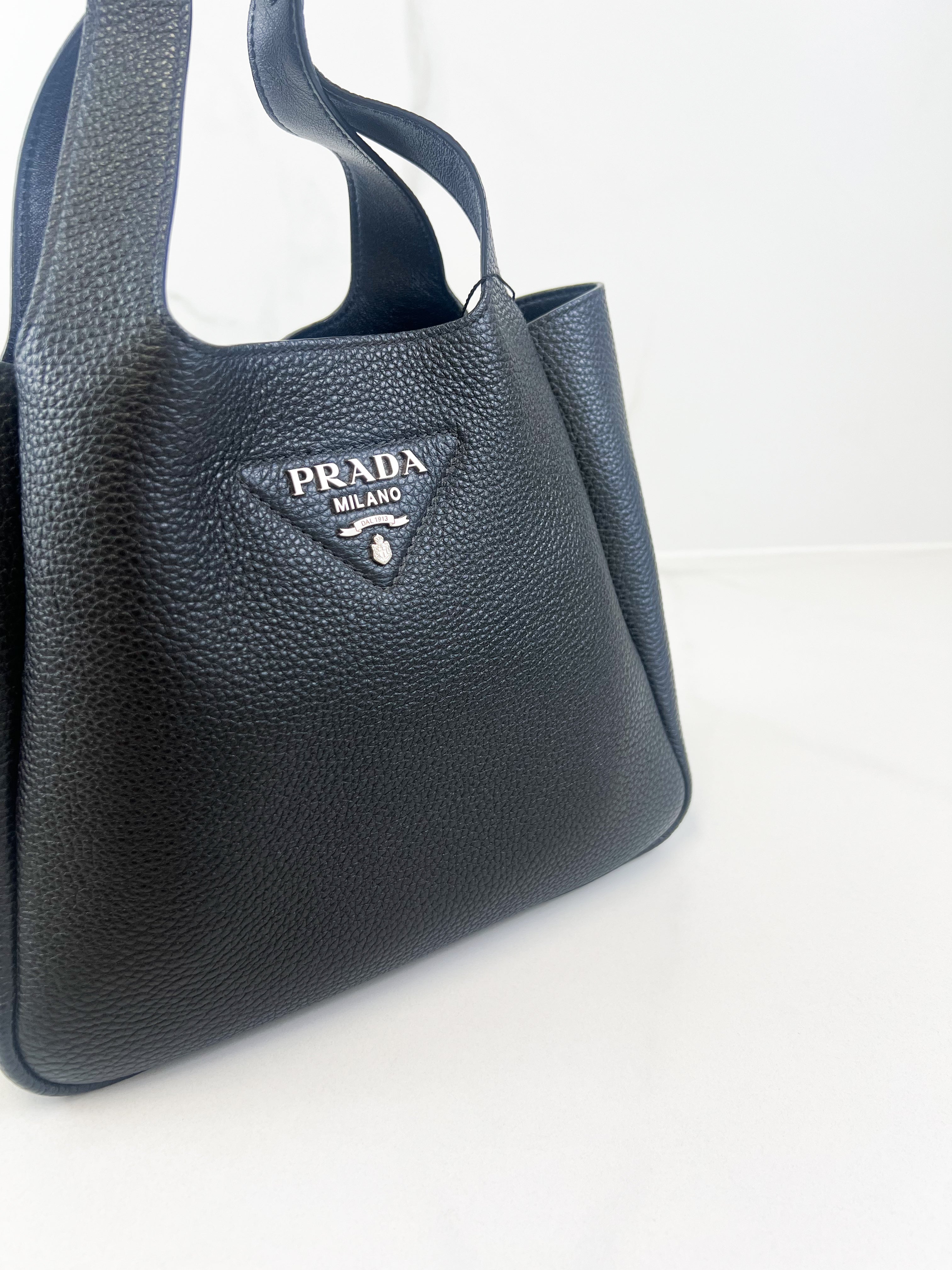 Prada Small Leather Tote