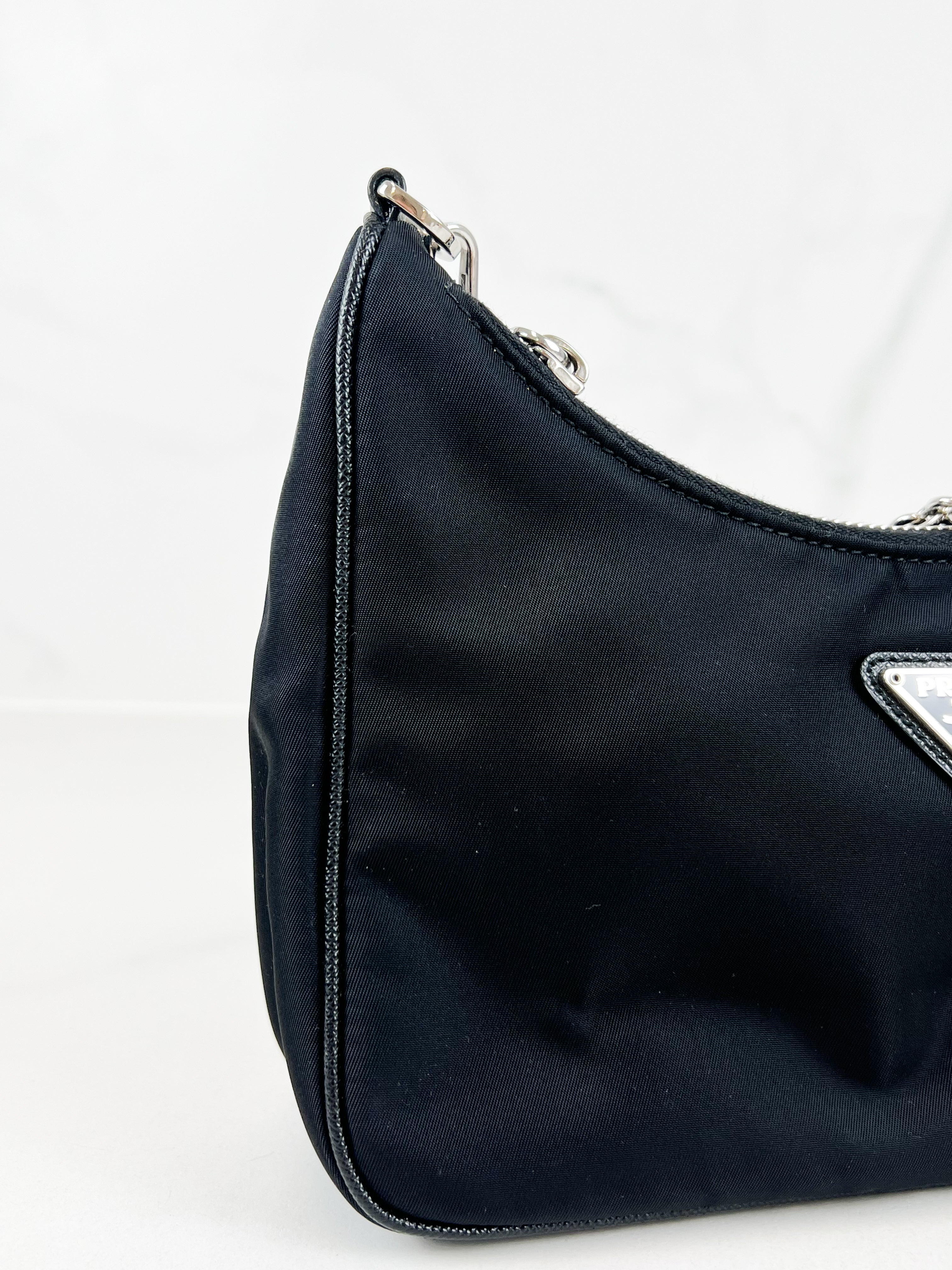 Prada Nylon Re-Edition 2005 in Black