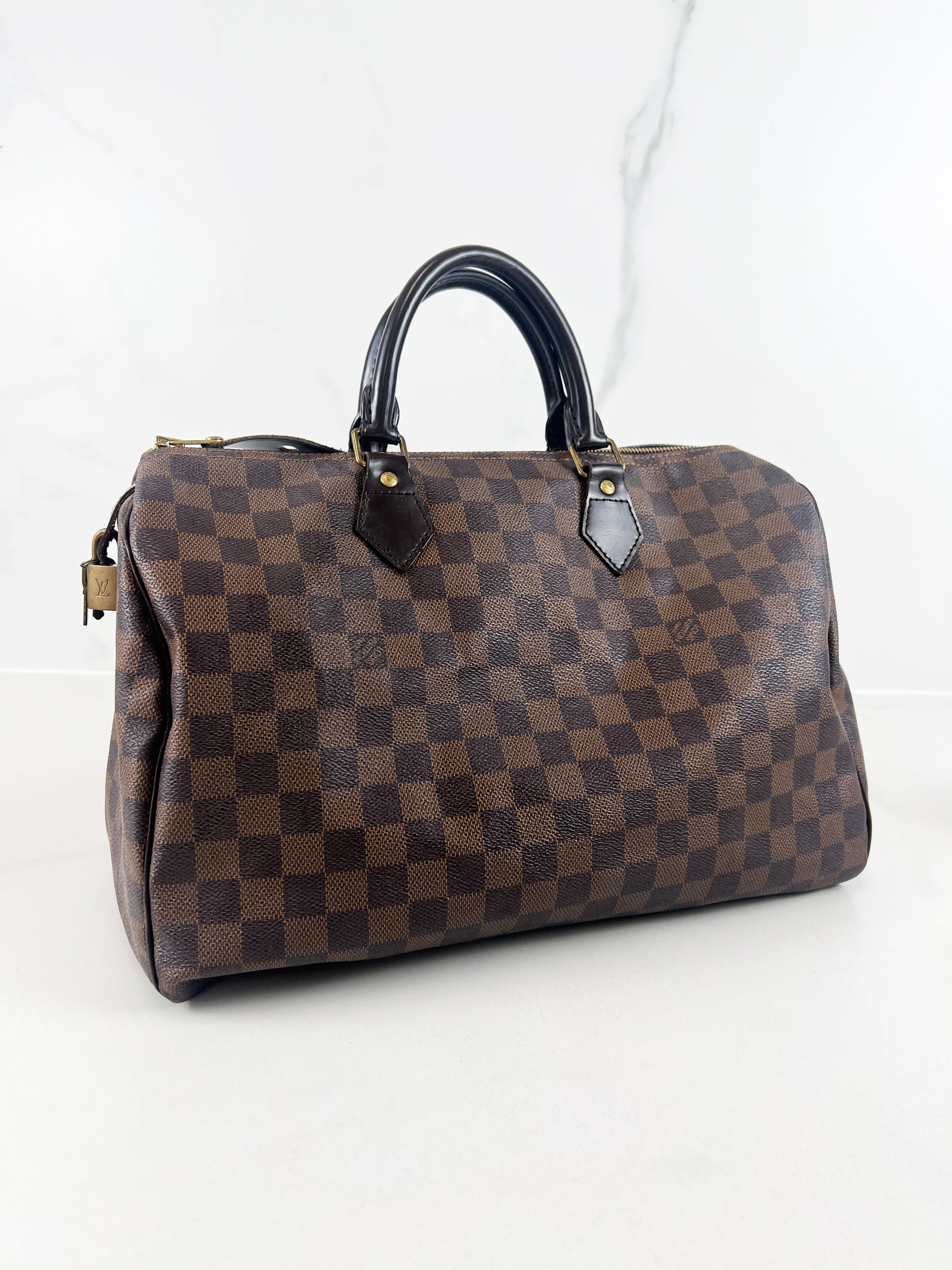 Louis Vuitton Speedy 30 Damier Ebene Canvas