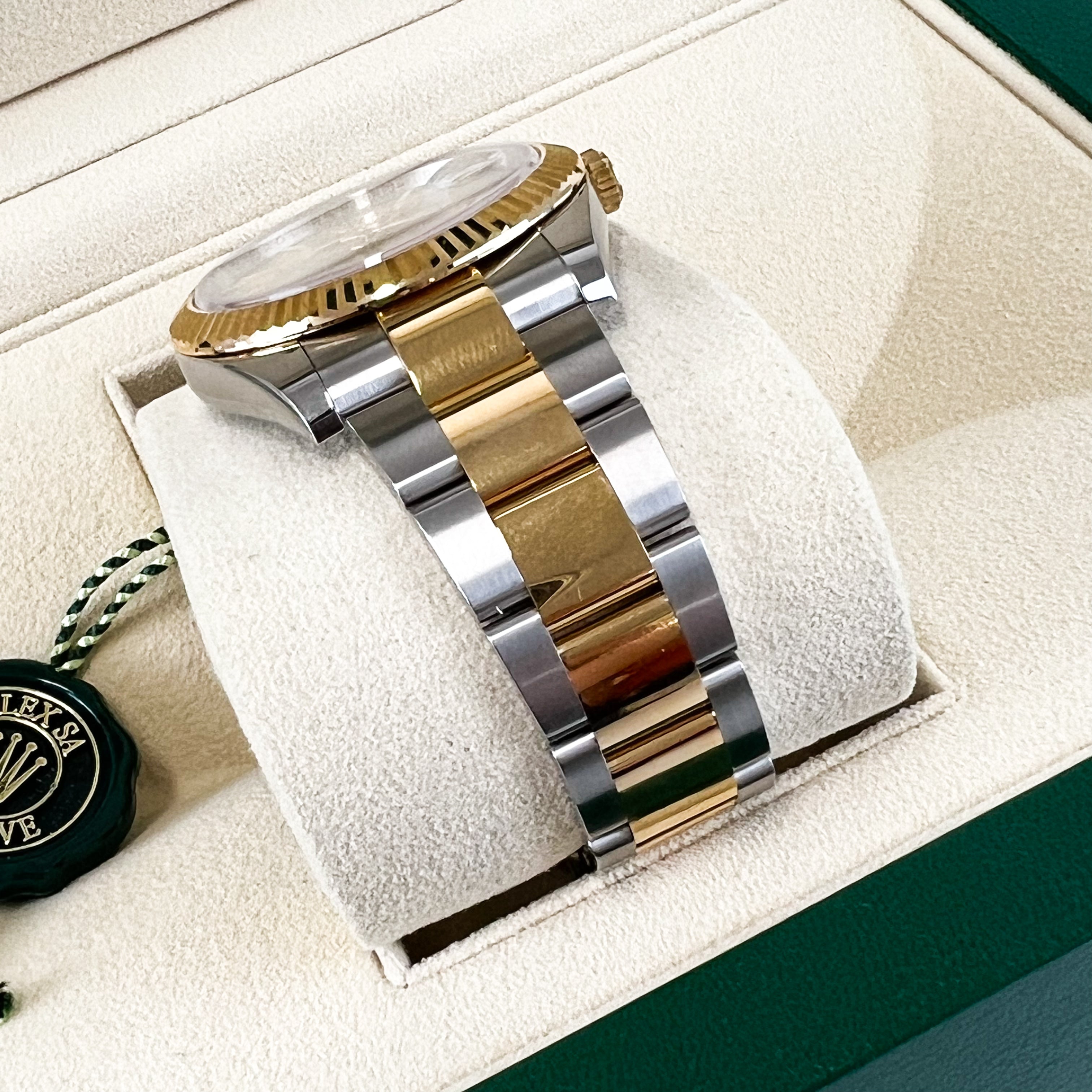 Rolex Datejust 41mm Silver Dial Oyster Perpetual Two-Tone