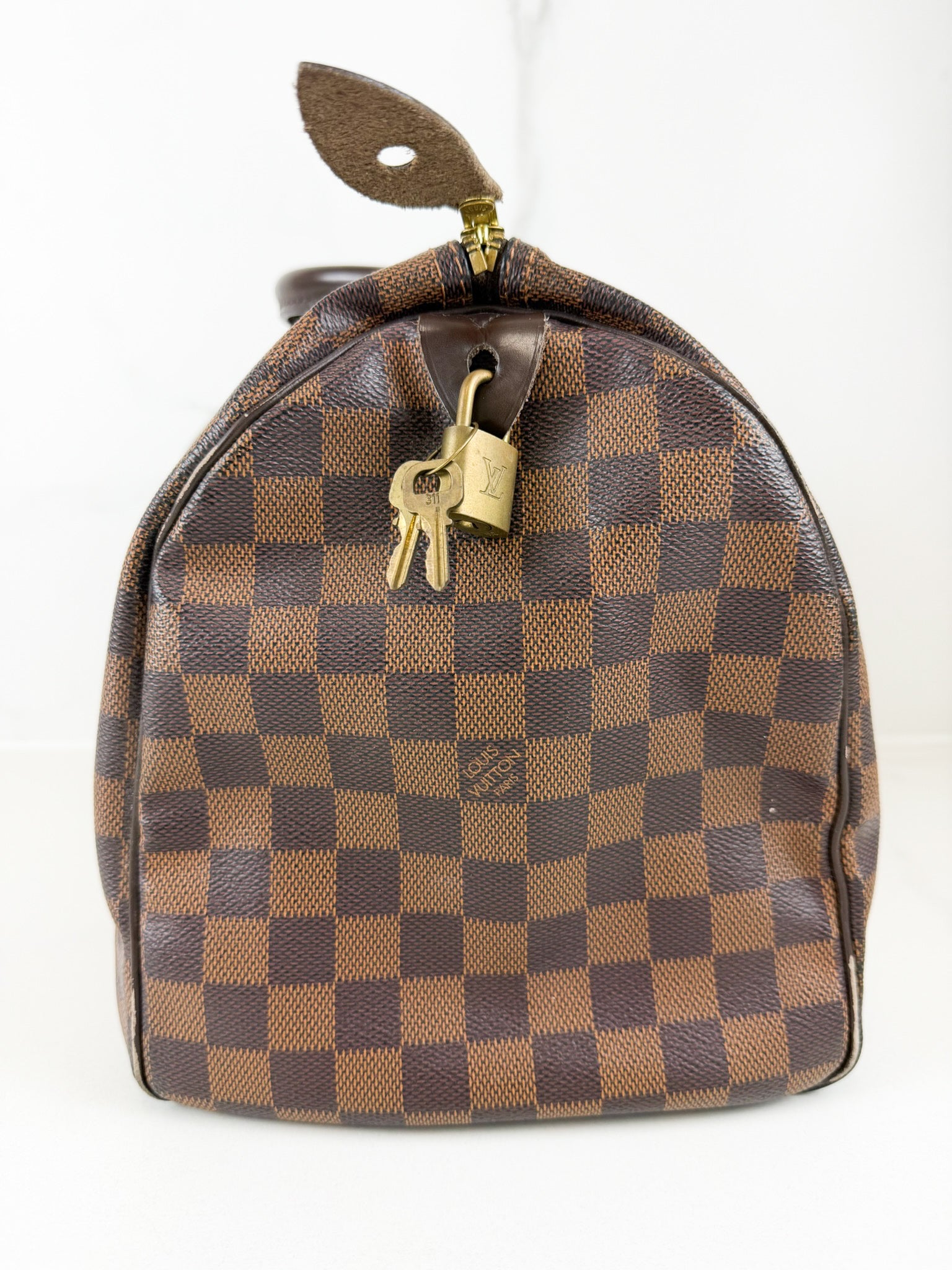 Louis Vuitton Speedy 35 Bandoulière Damier Ebene Canvas
