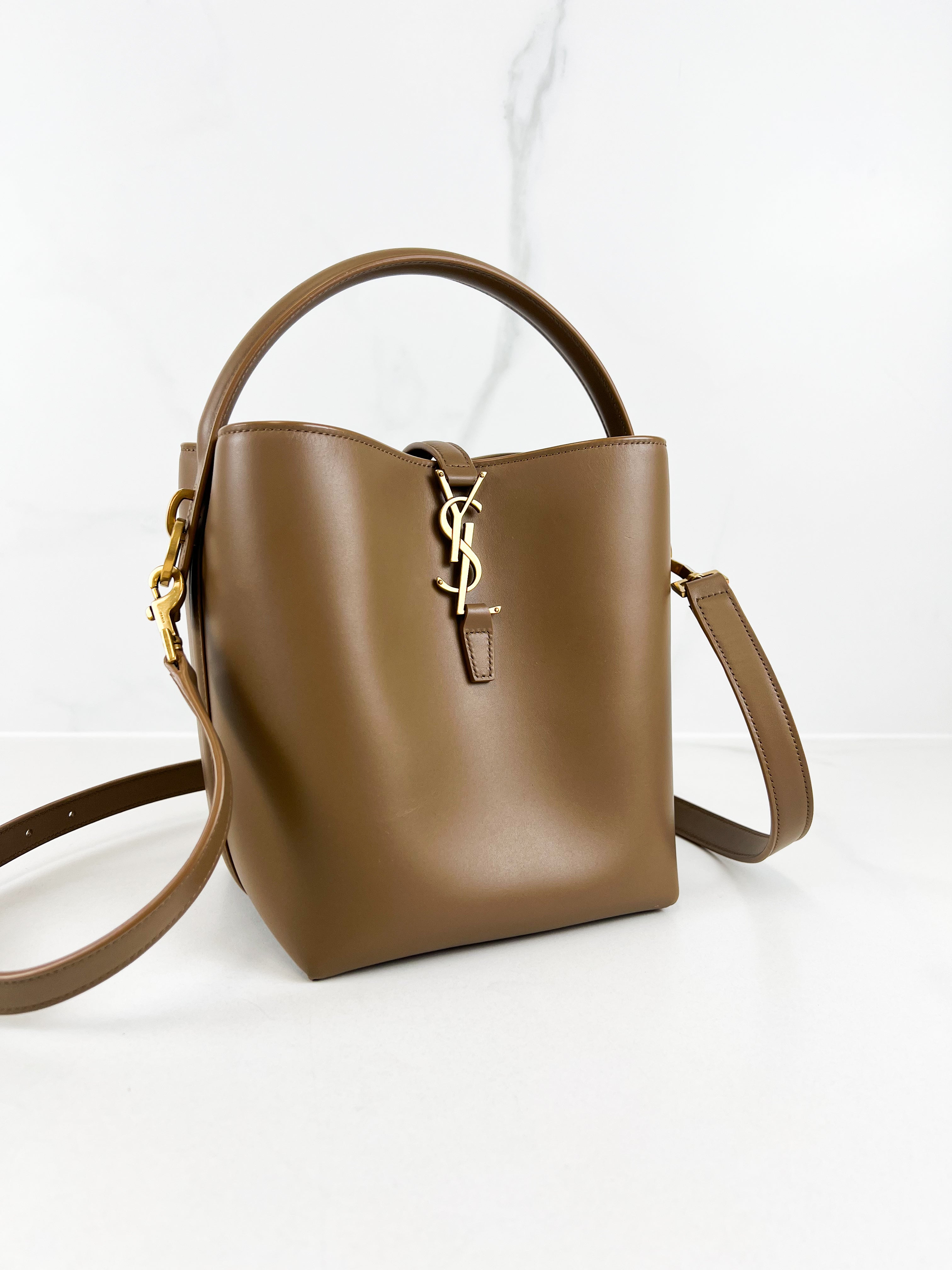 Saint Laurent LE 37 Small in Shiny Leather