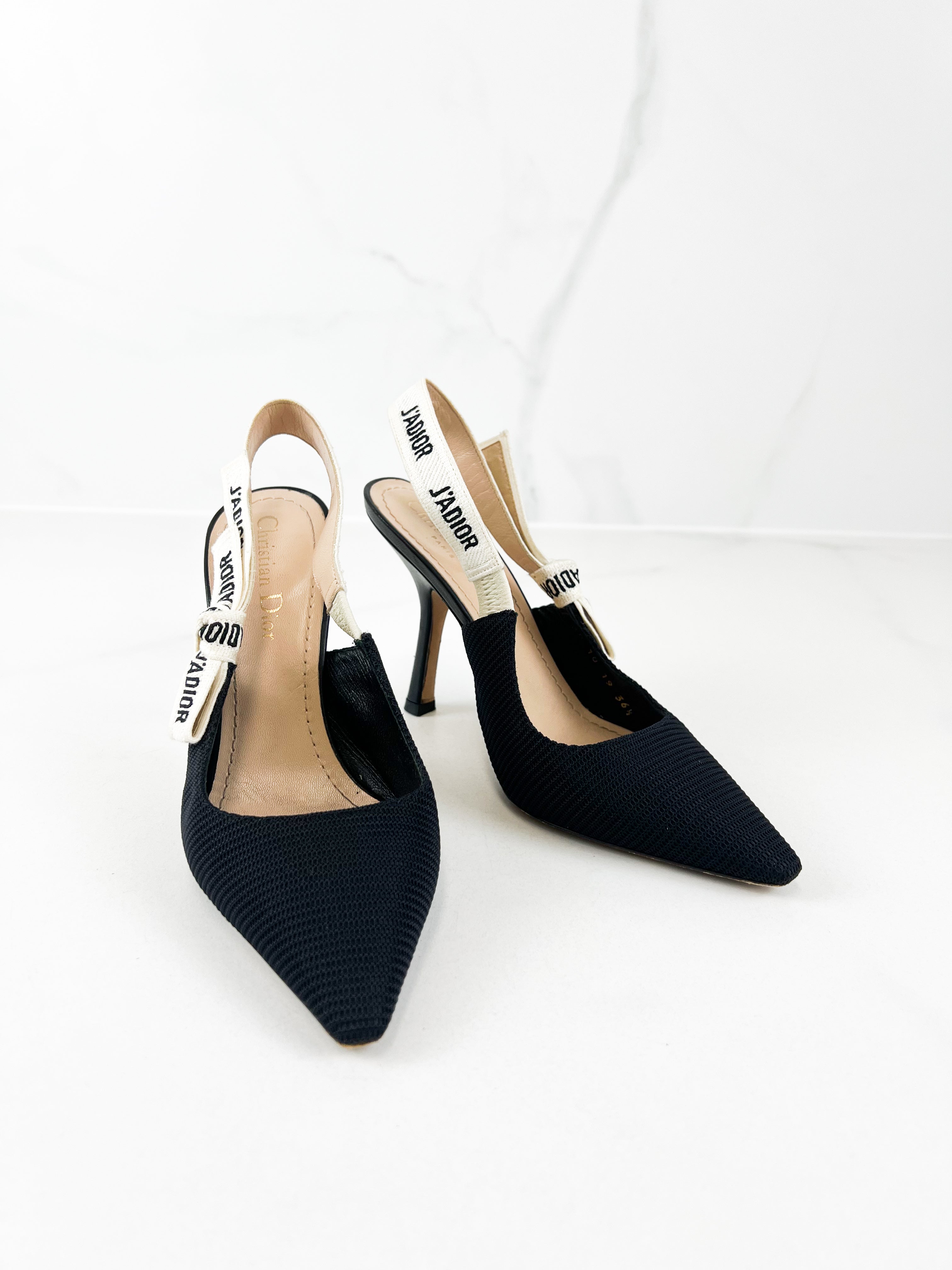 Christian Dior Jadior Slingback Heel Size 36.5