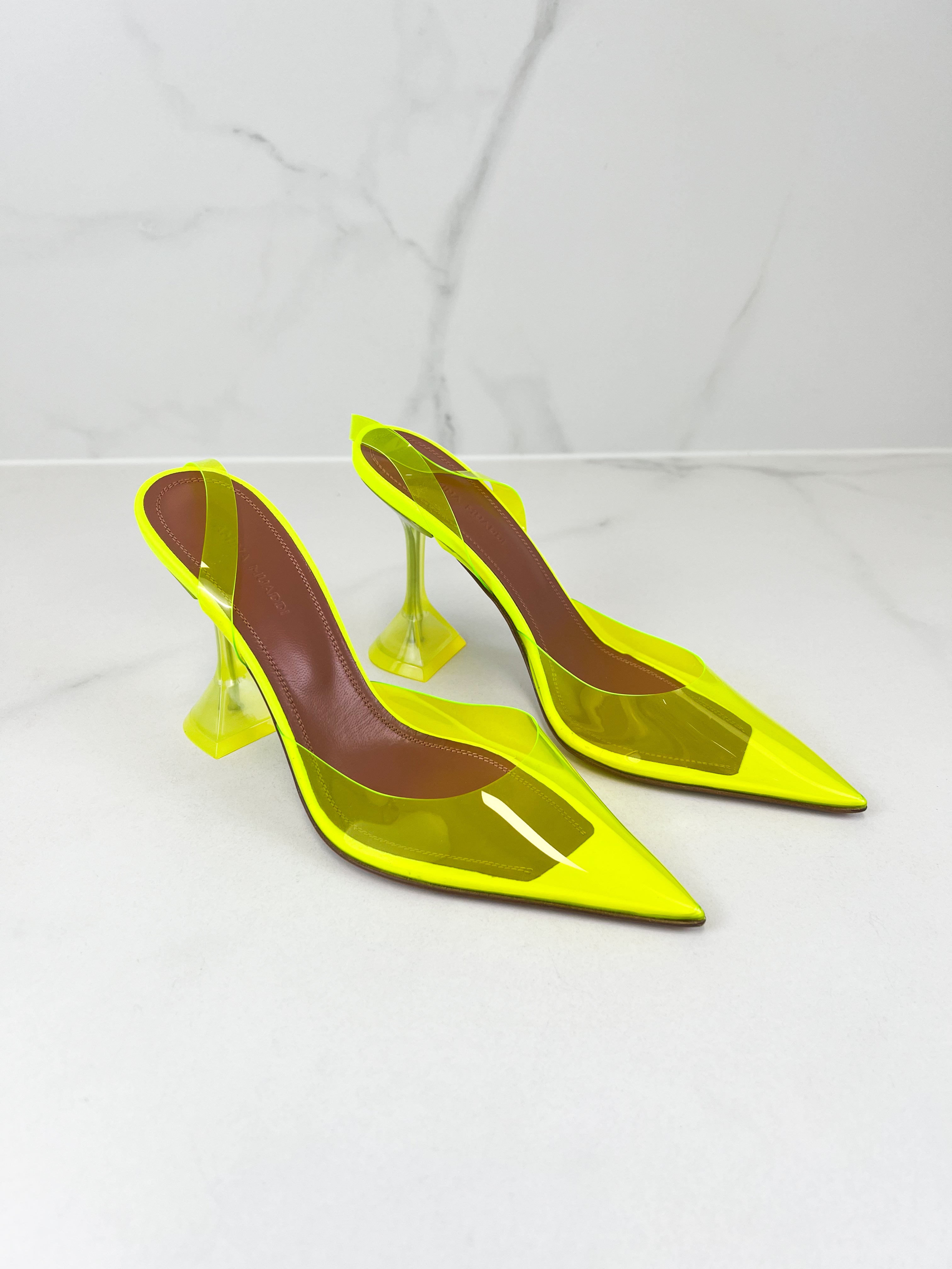 Amina Muaddi Holli Slingback Size 37