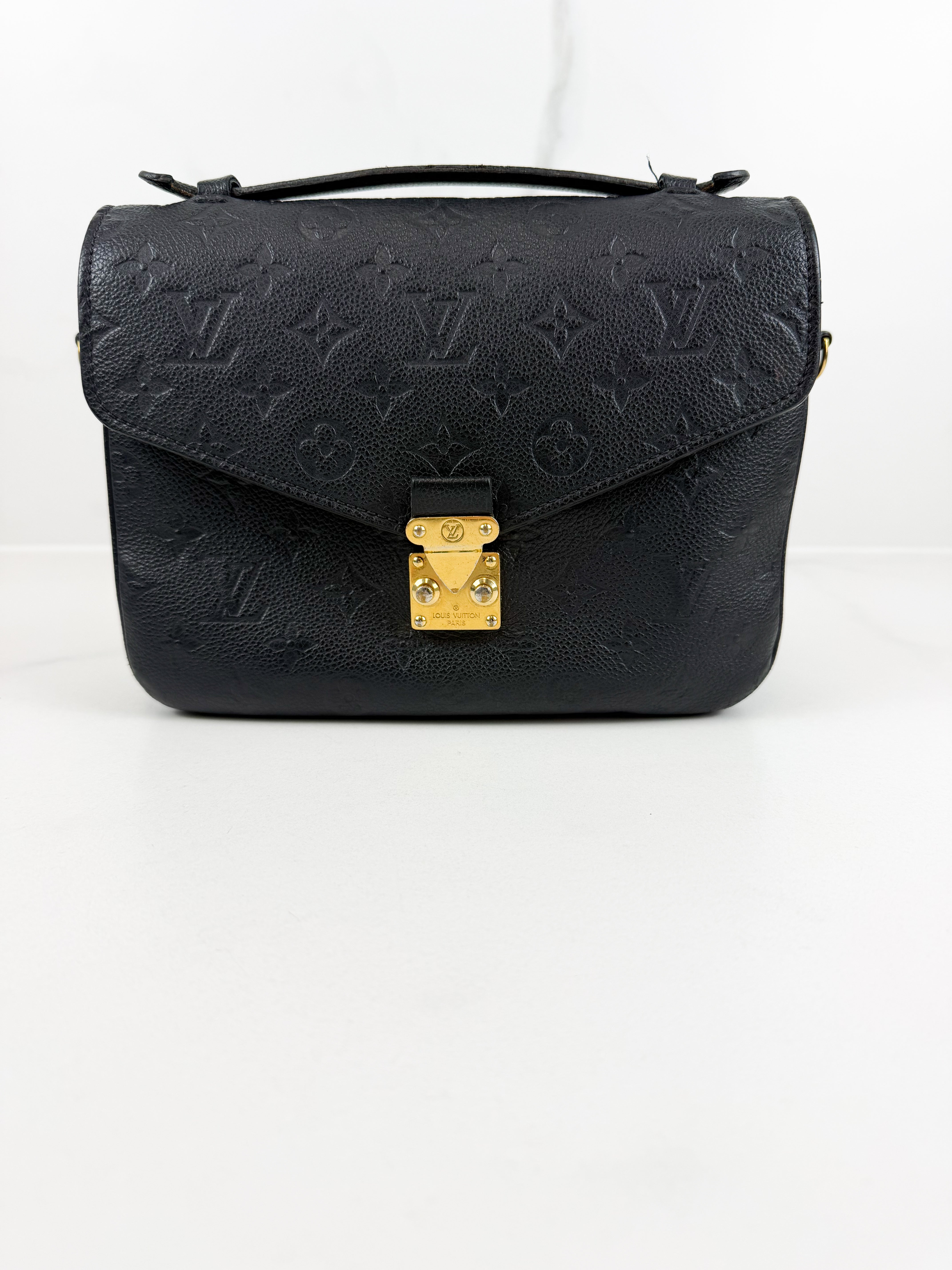 Louis Vuitton Empreinte Black Pochette Metis