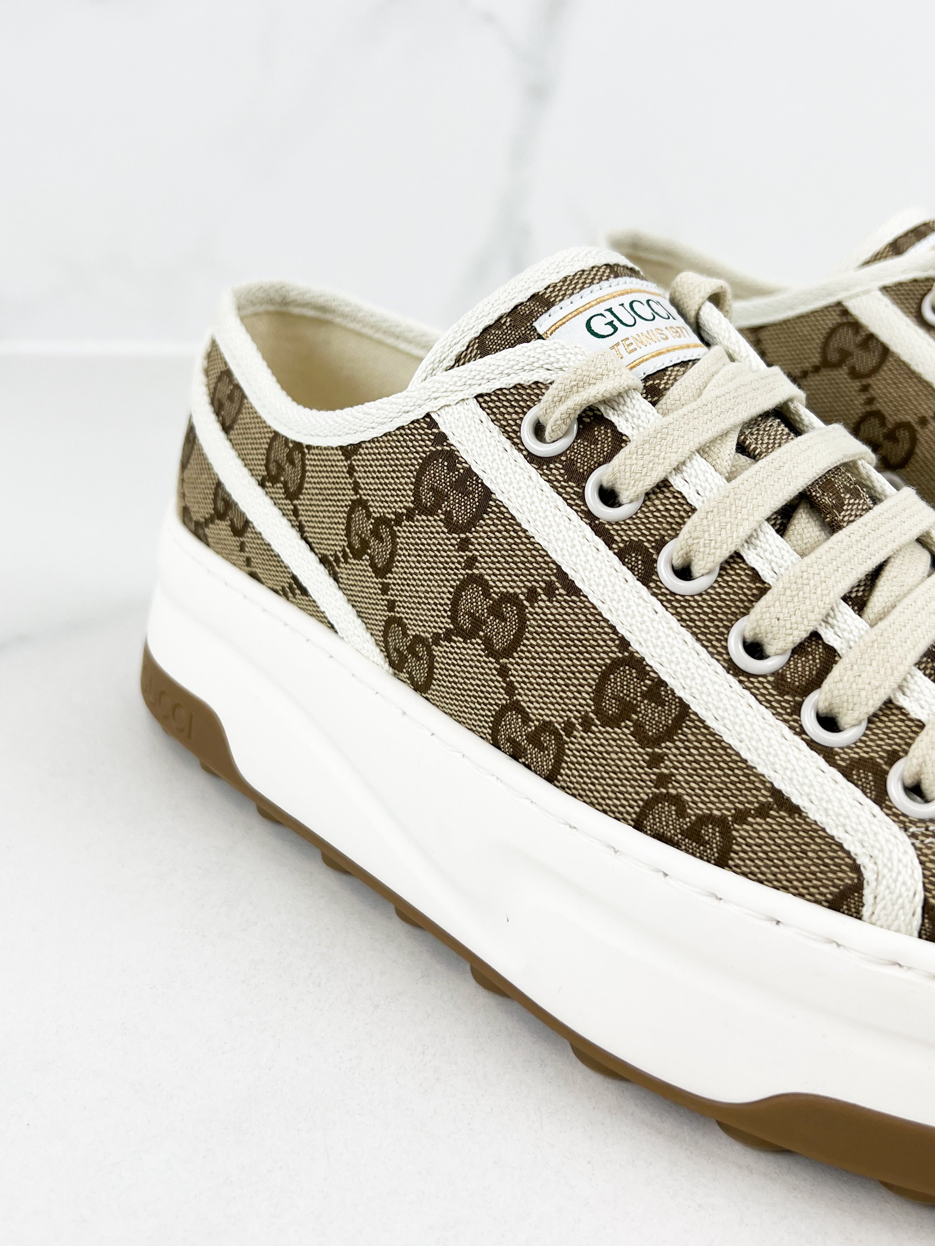 Gucci GG Interlocking Platform Sneaker