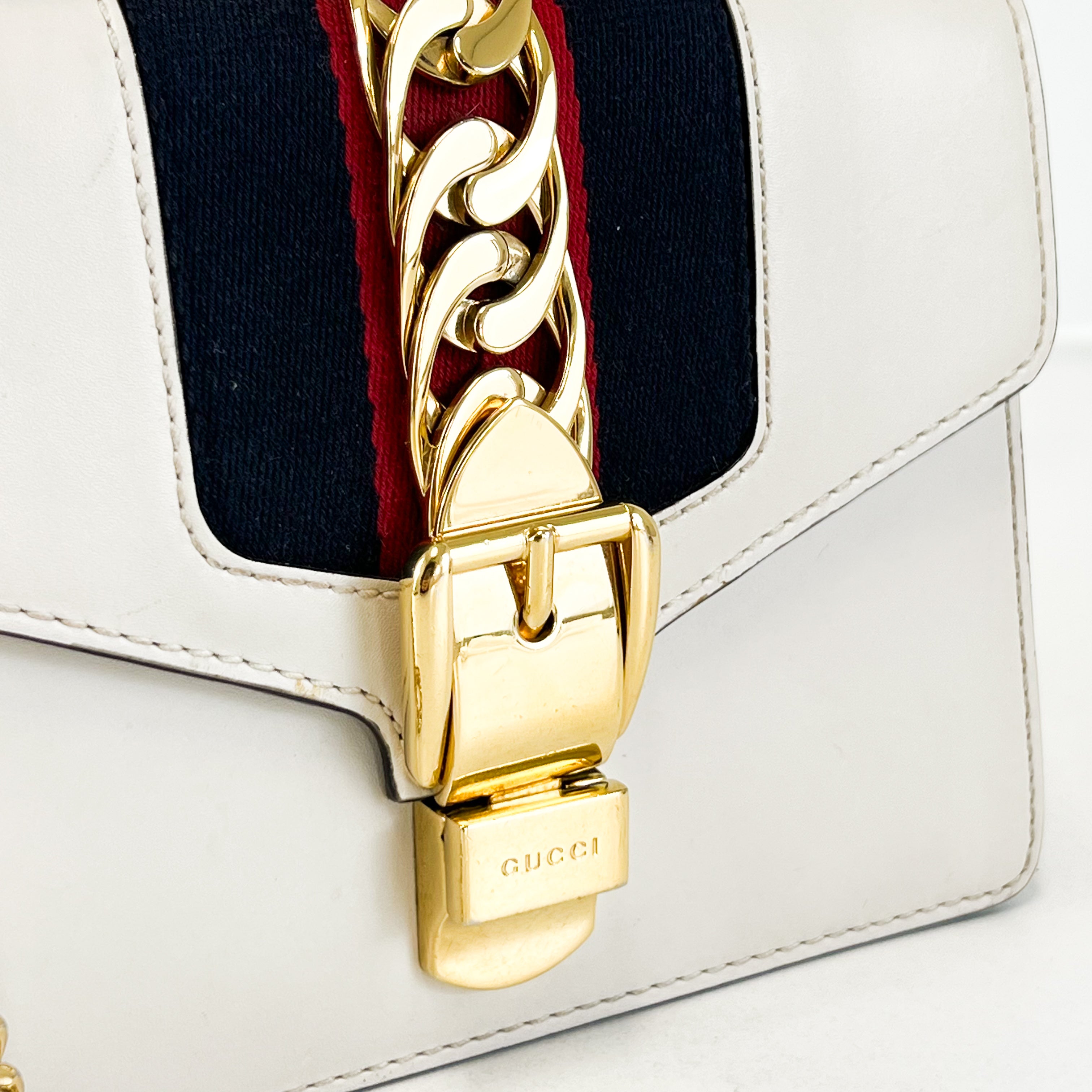 Gucci Mini White Sylvie