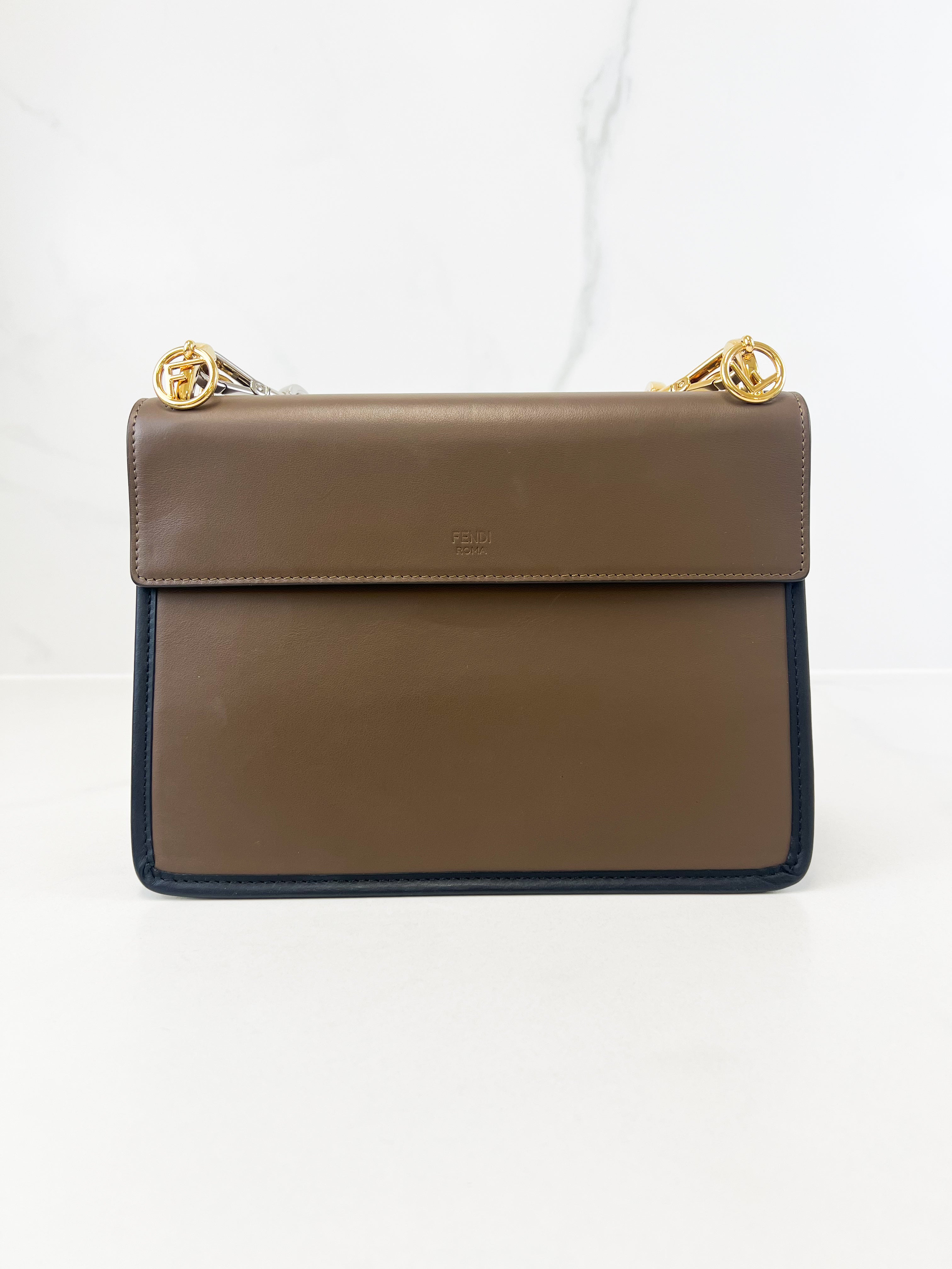 Fendi Kan I Shoulder Flap Bag
