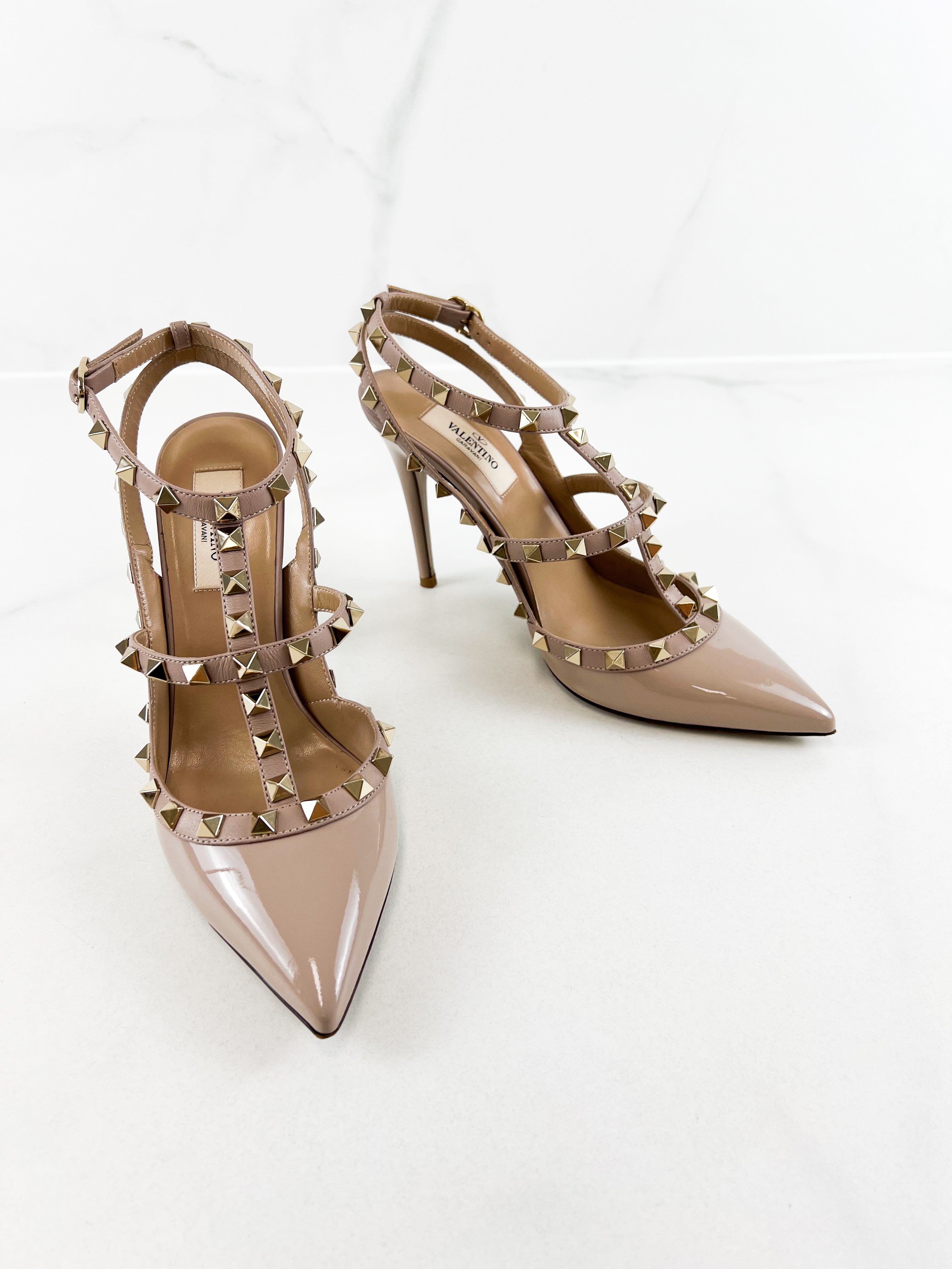 Valentino Caged Rockstud Pumps Size 37.5