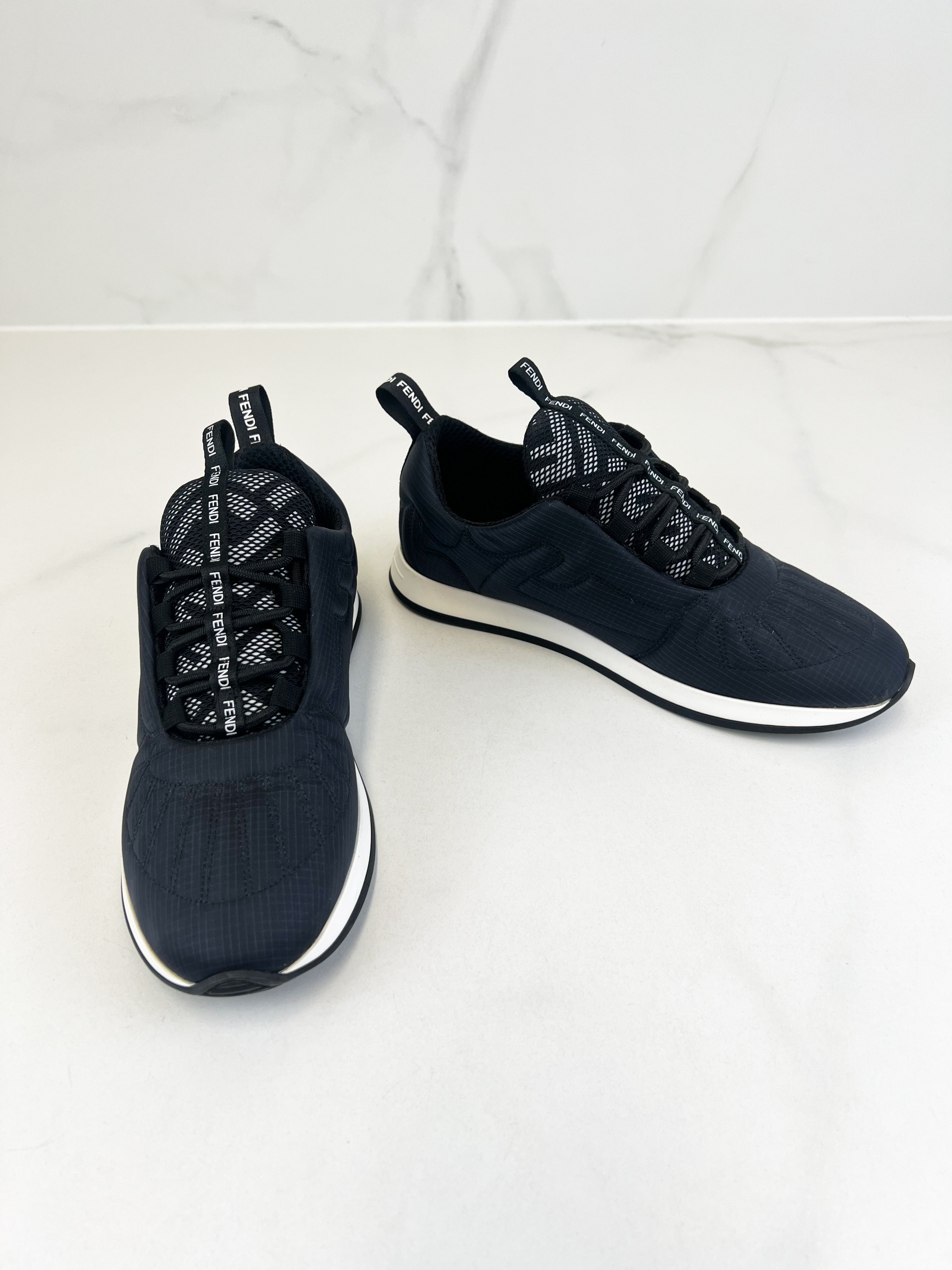 Fendi Nylon FFreedom Sneaker Size 37