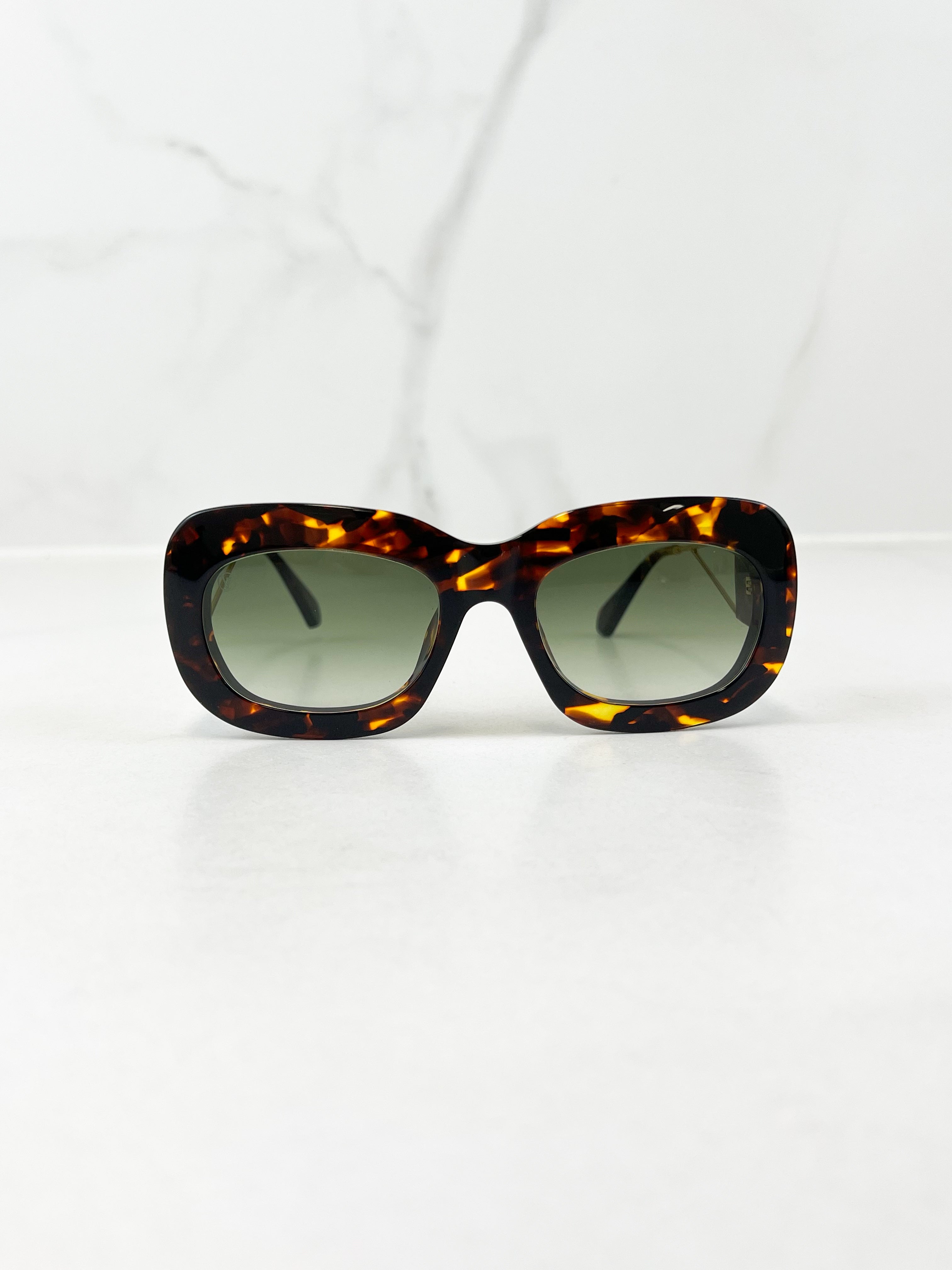 Louis Vuitton Brown Logo Sunglasses
